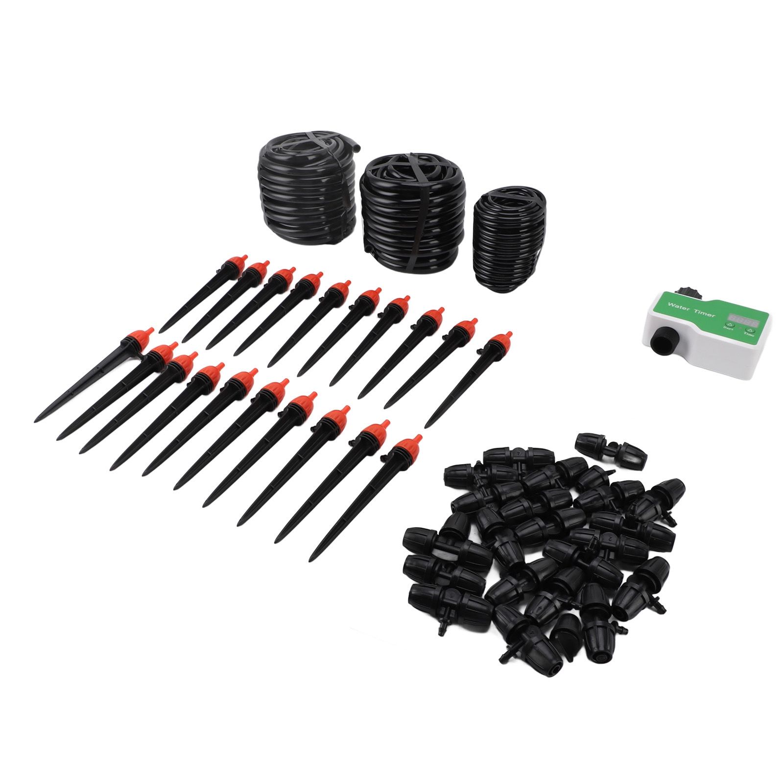 Drip Irrigation System Kit Automatic Watering System with Water Timer for