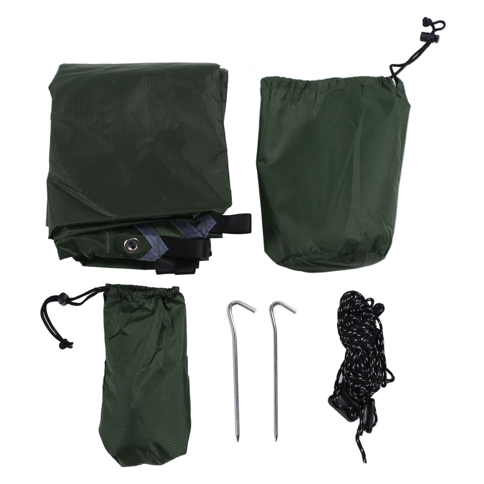 Camping Canopy Multifunctional Quadrangle Sunscreen Waterproof Tent Tarp view 3