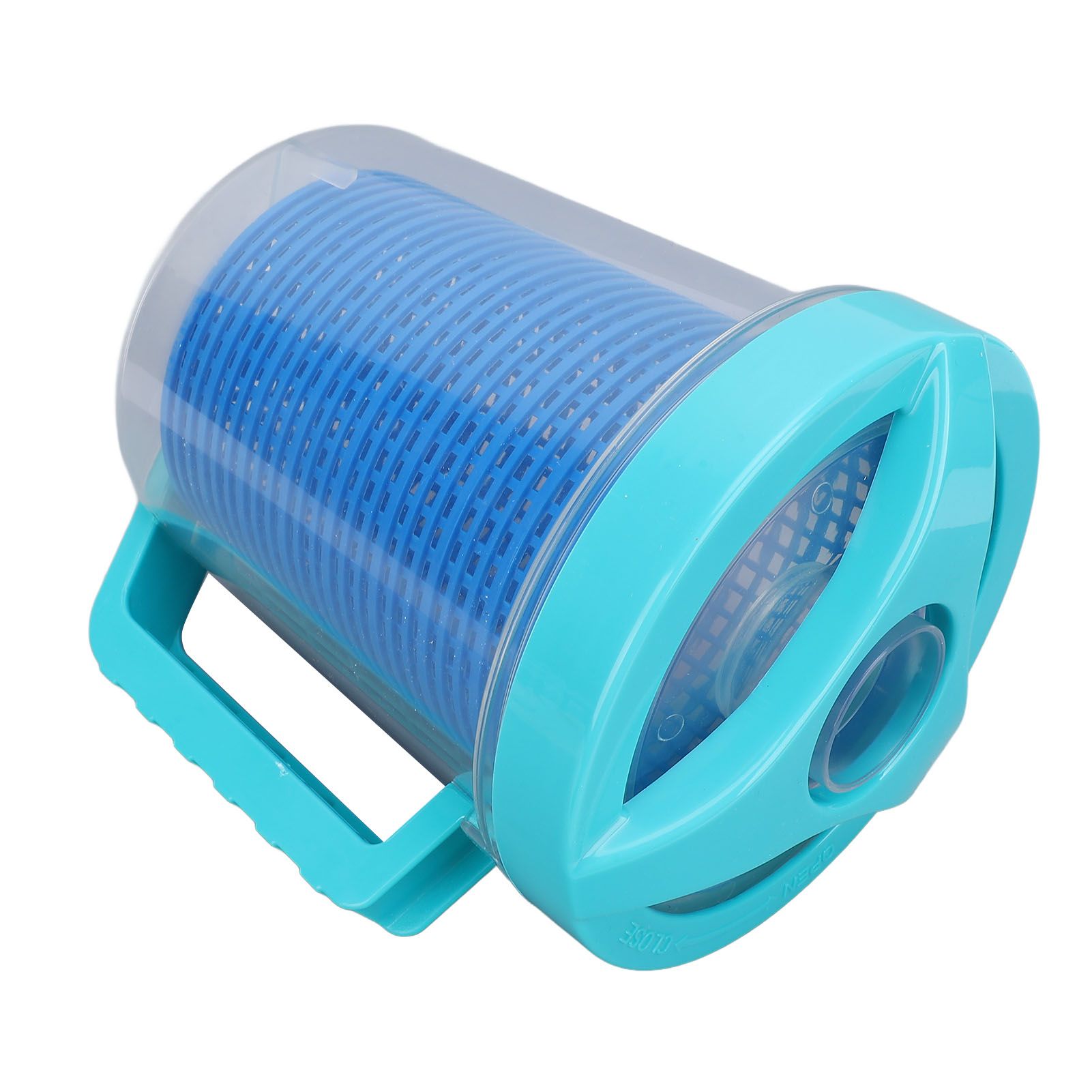 Inline Pool Leaf Canister Plastic Pool Cleaner Leaf Catcher Trap with Mesh view 4