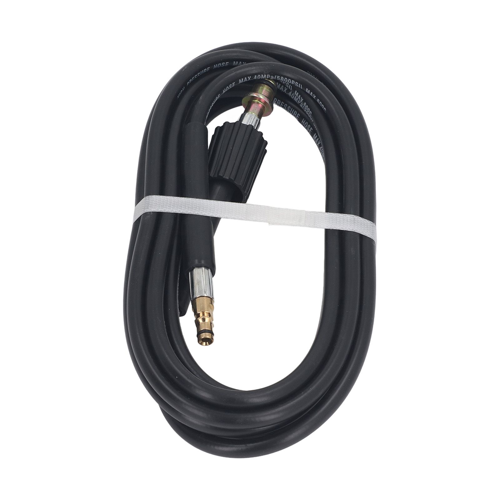 Pressure Washer Hose 5800PSI M22 and Plug Rubber Power Washer Water Hose for view 4