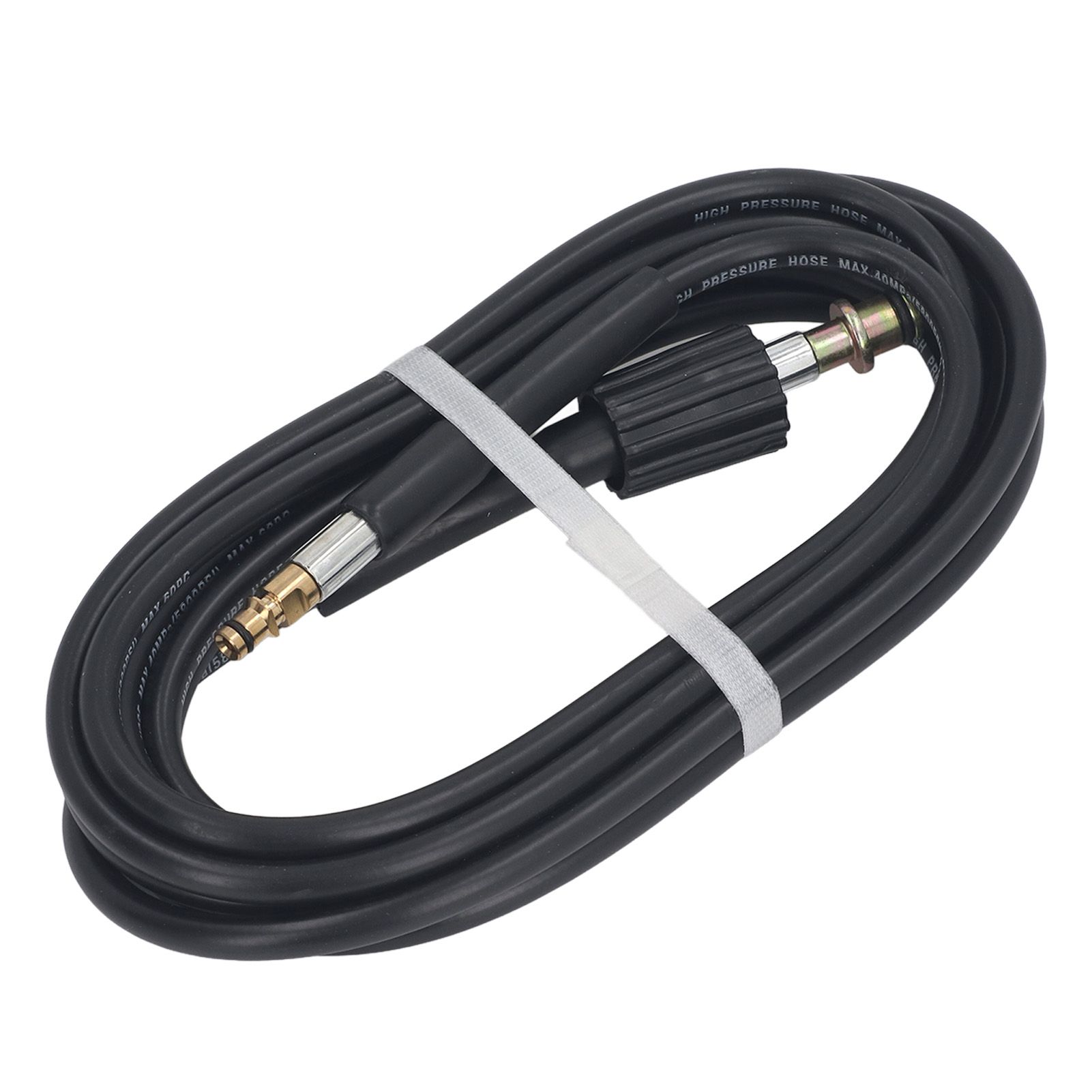Pressure Washer Hose 5800PSI M22 and Plug Rubber Power Washer Water Hose for view 6