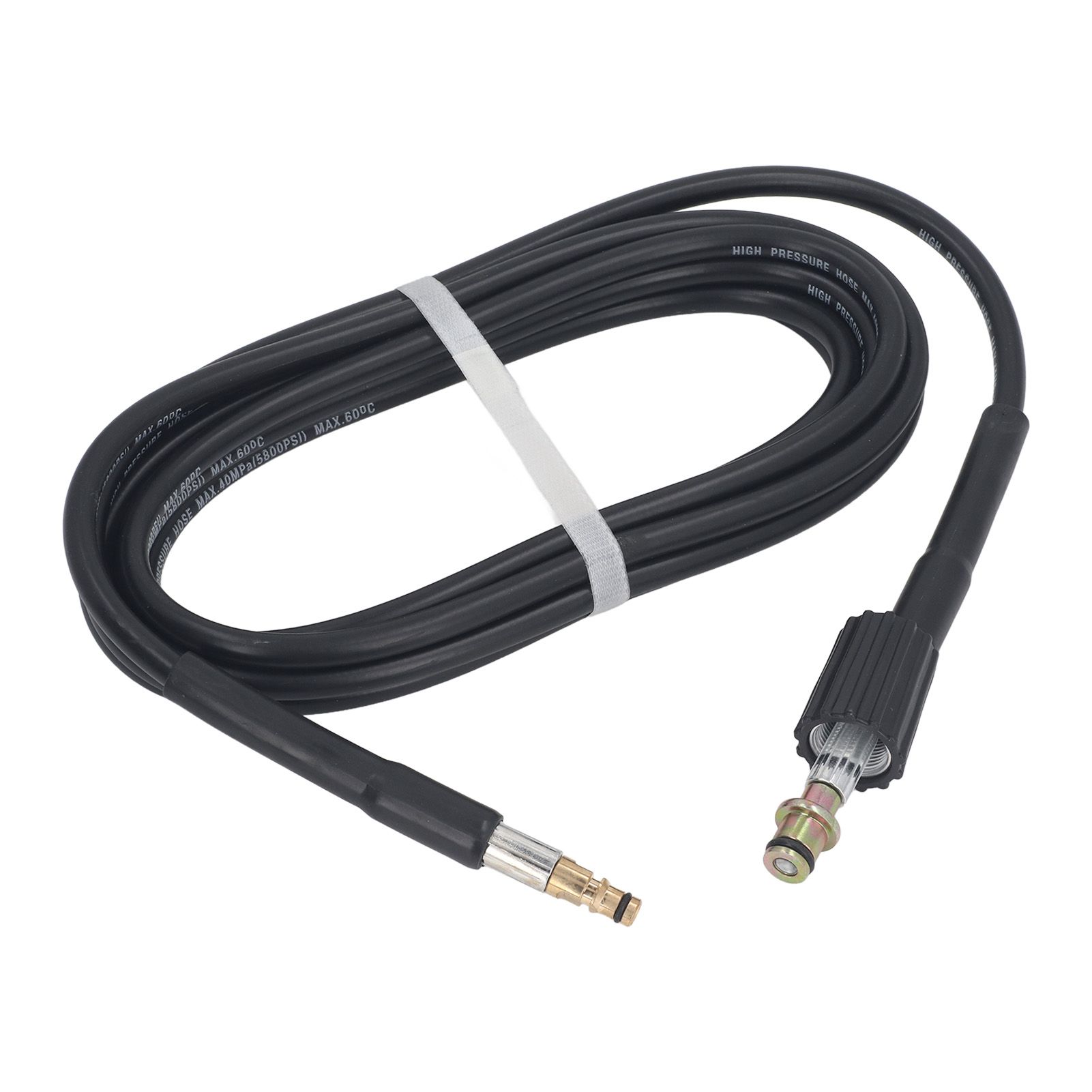 Pressure Washer Hose 5800PSI M22 and Plug Rubber Power Washer Water Hose for view 8