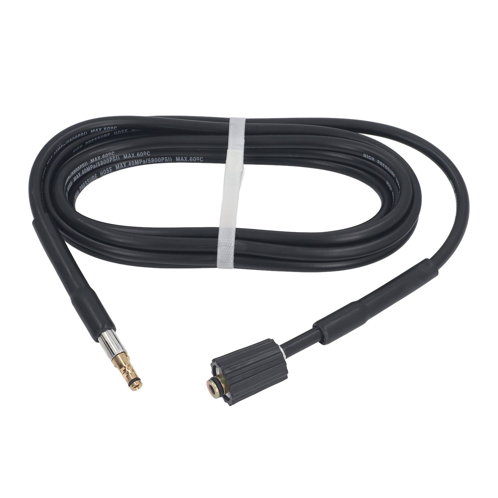 Pressure Washer Hose 5800PSI M22 and Plug Rubber Power Washer Water Hose for view 9