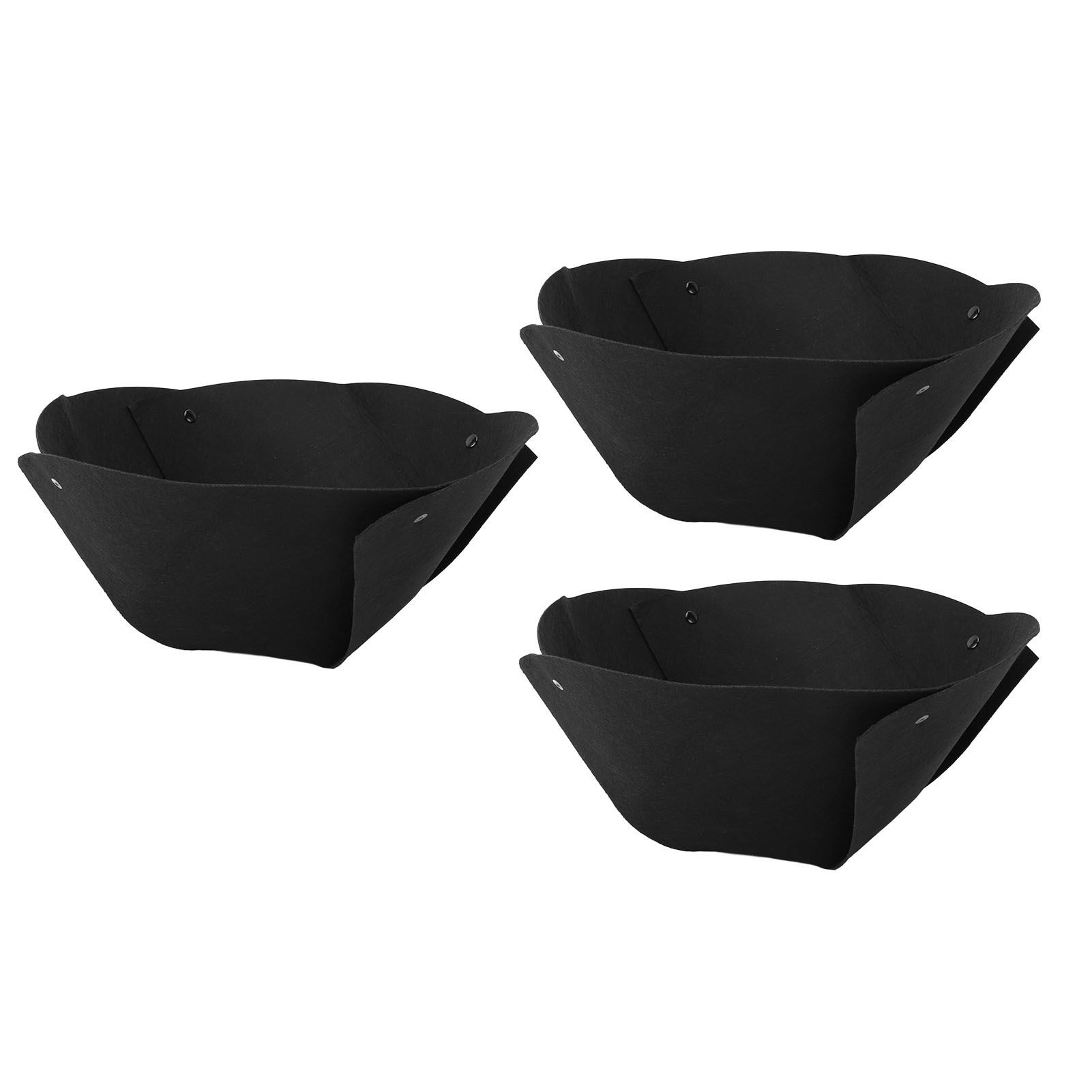 3pcs Half Round Planter Liner Half Circle Flower Pot Liner Insert Wall Basket view 10