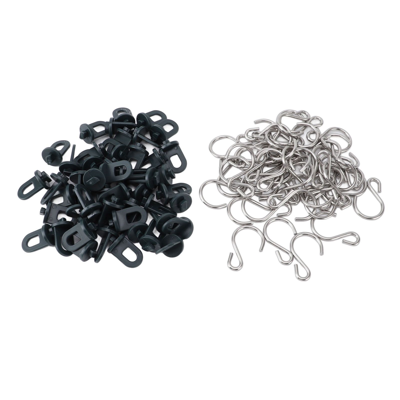50pcs Greenhouse Plant Hook Outdoor Plant Hook Greenhouse Hanging Clip for view 8