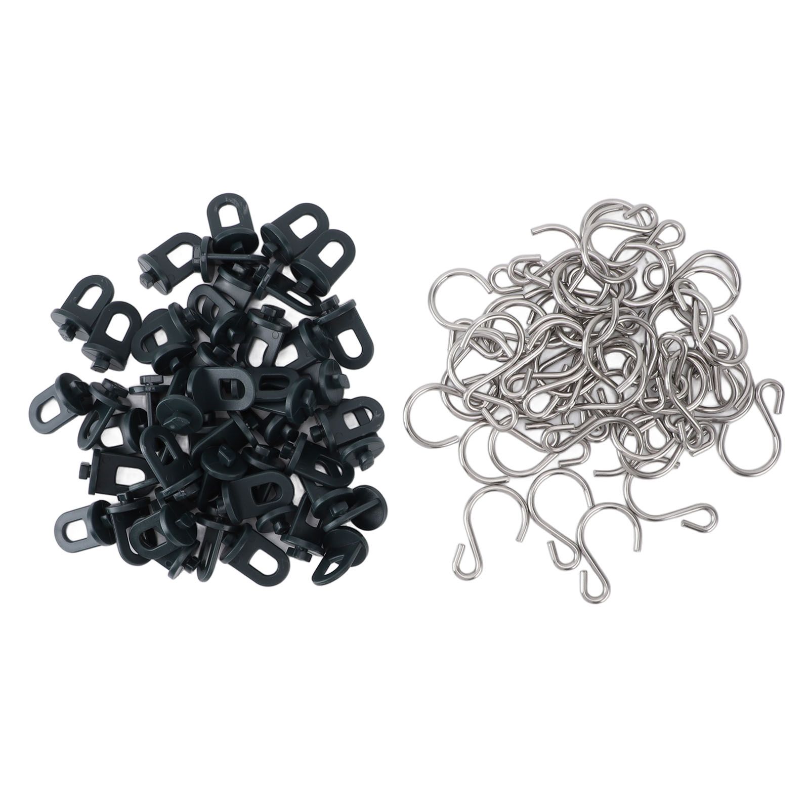 50pcs Greenhouse Plant Hook Outdoor Plant Hook Greenhouse Hanging Clip for view 9