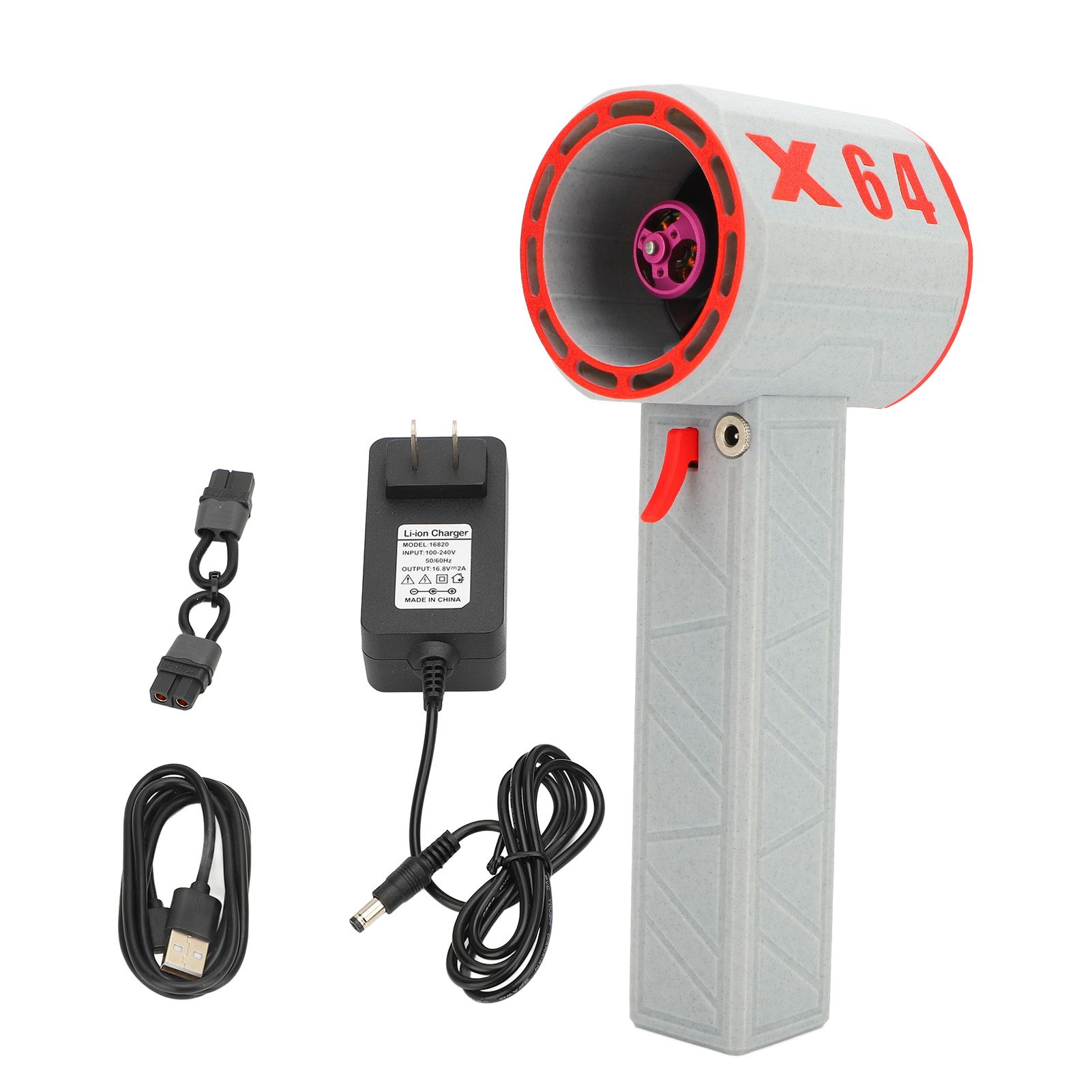 Electric Dust Blower Brushless Motor 11 Blade Powerful Turbofan Stepless view 3