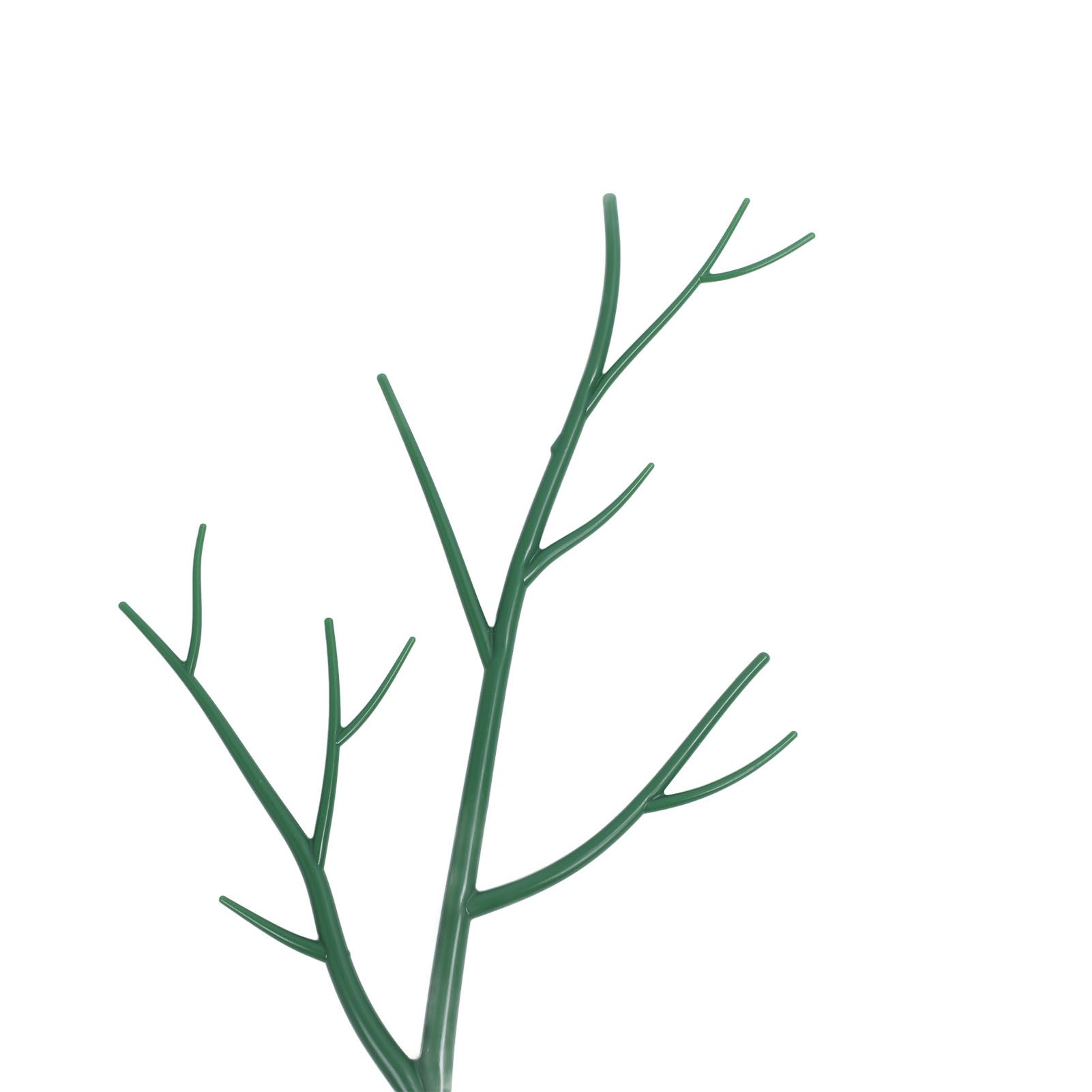 Plant Support Stakes Removable Garden Tree Branch Shape Green Plant Pole for view 7