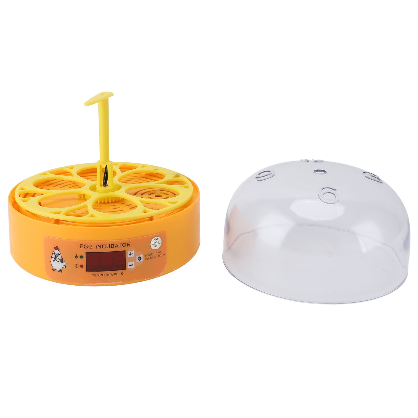 6 Egg Incubator Automatic Egg Turner with Temperature Control Poultry view 4