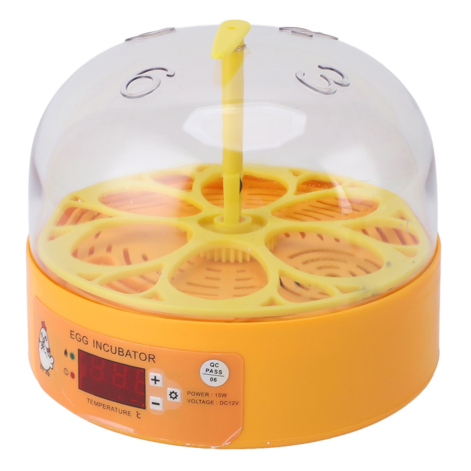 6 Egg Incubator Automatic Egg Turner with Temperature Control Poultry view 8