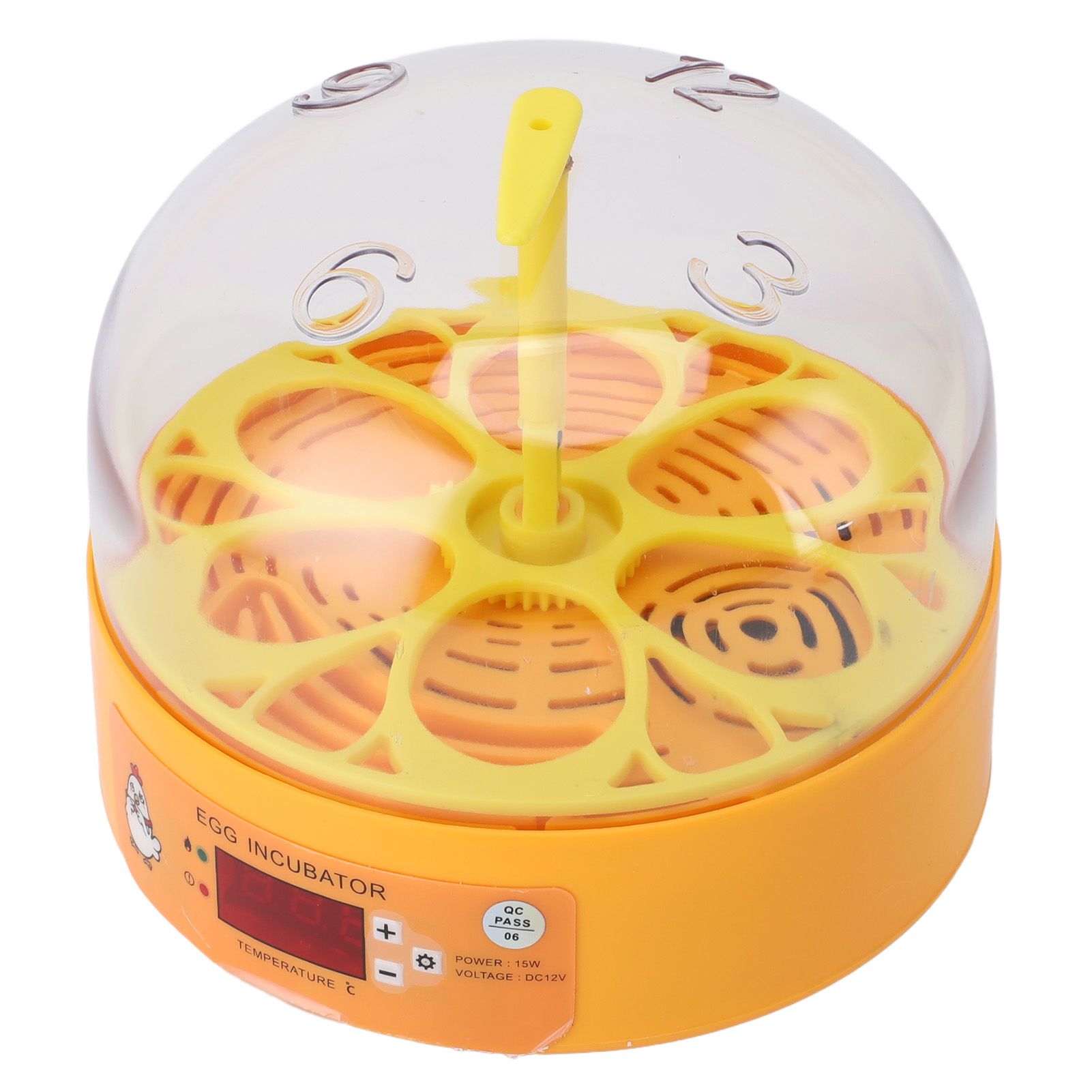 6 Egg Incubator Automatic Egg Turner with Temperature Control Poultry view 6