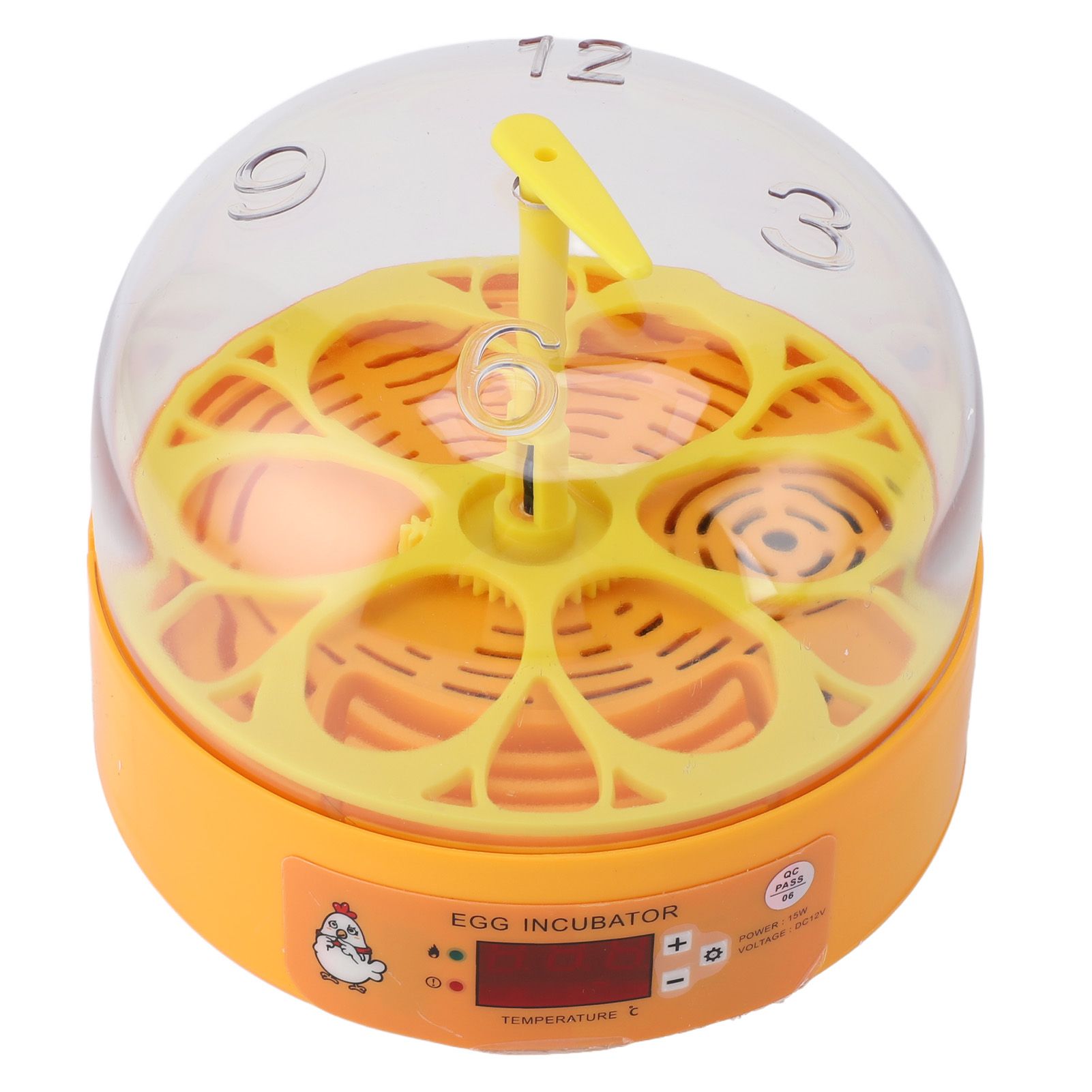 6 Egg Incubator Automatic Egg Turner with Temperature Control Poultry view 11