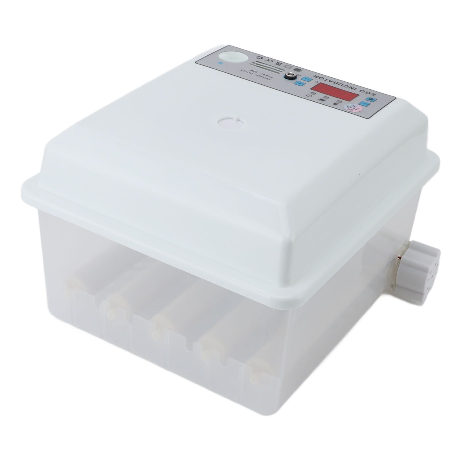 12 Eggs Incubator Dual Power Supply Fully Automatic Poultry Incubator for view 4