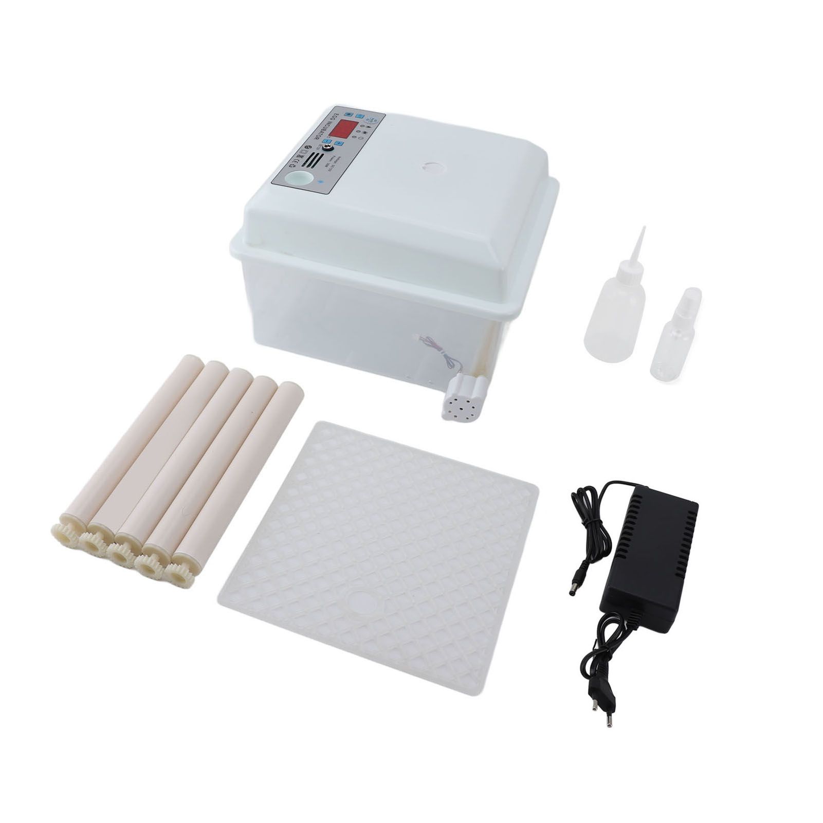 12 Eggs Incubator ABS Foam Poultry Hatching Machine with Automatic Temperature view 3