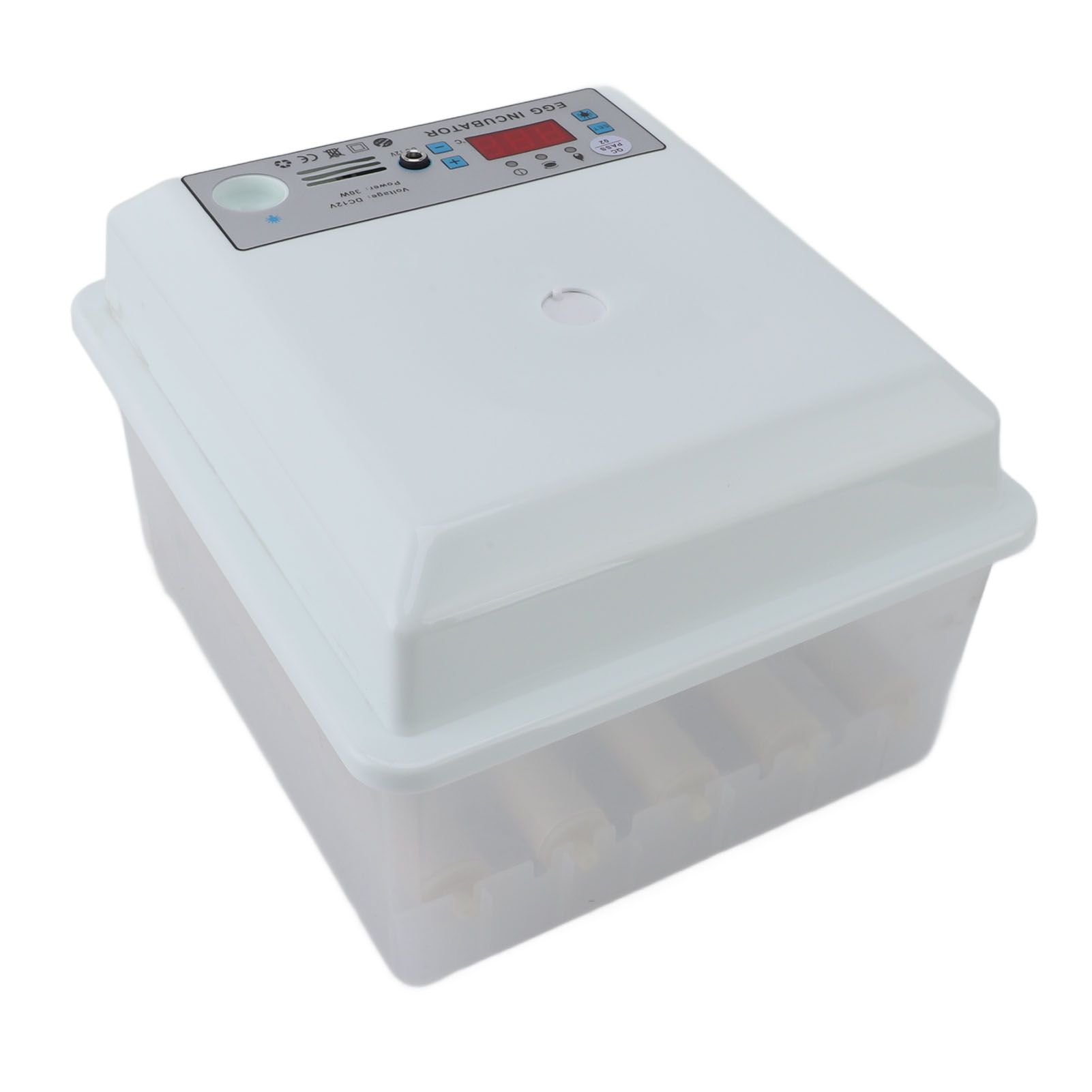 12 Eggs Incubator ABS Foam Poultry Hatching Machine with Automatic Temperature view 6