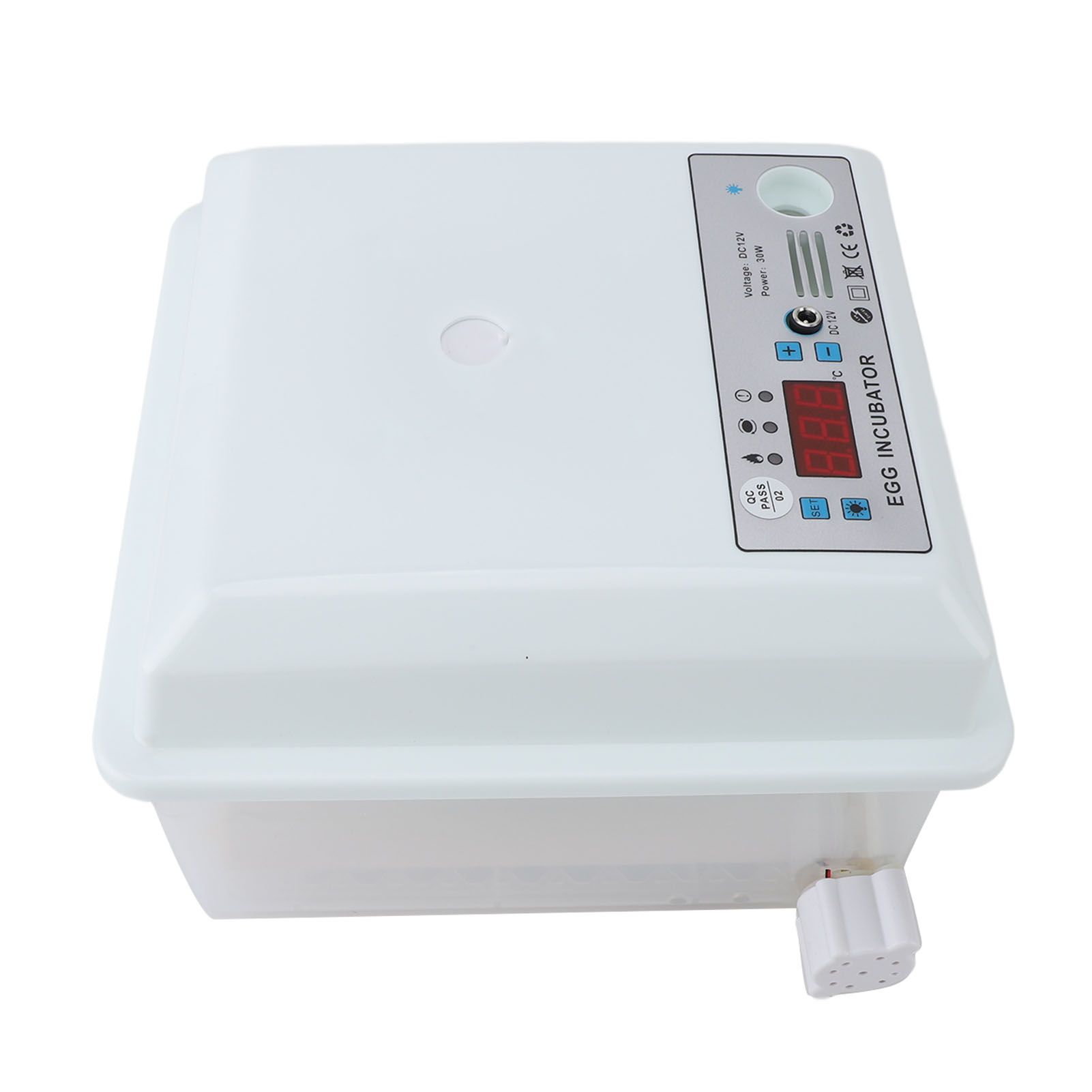 12 Eggs Incubator ABS Foam Poultry Hatching Machine with Automatic Temperature view 12
