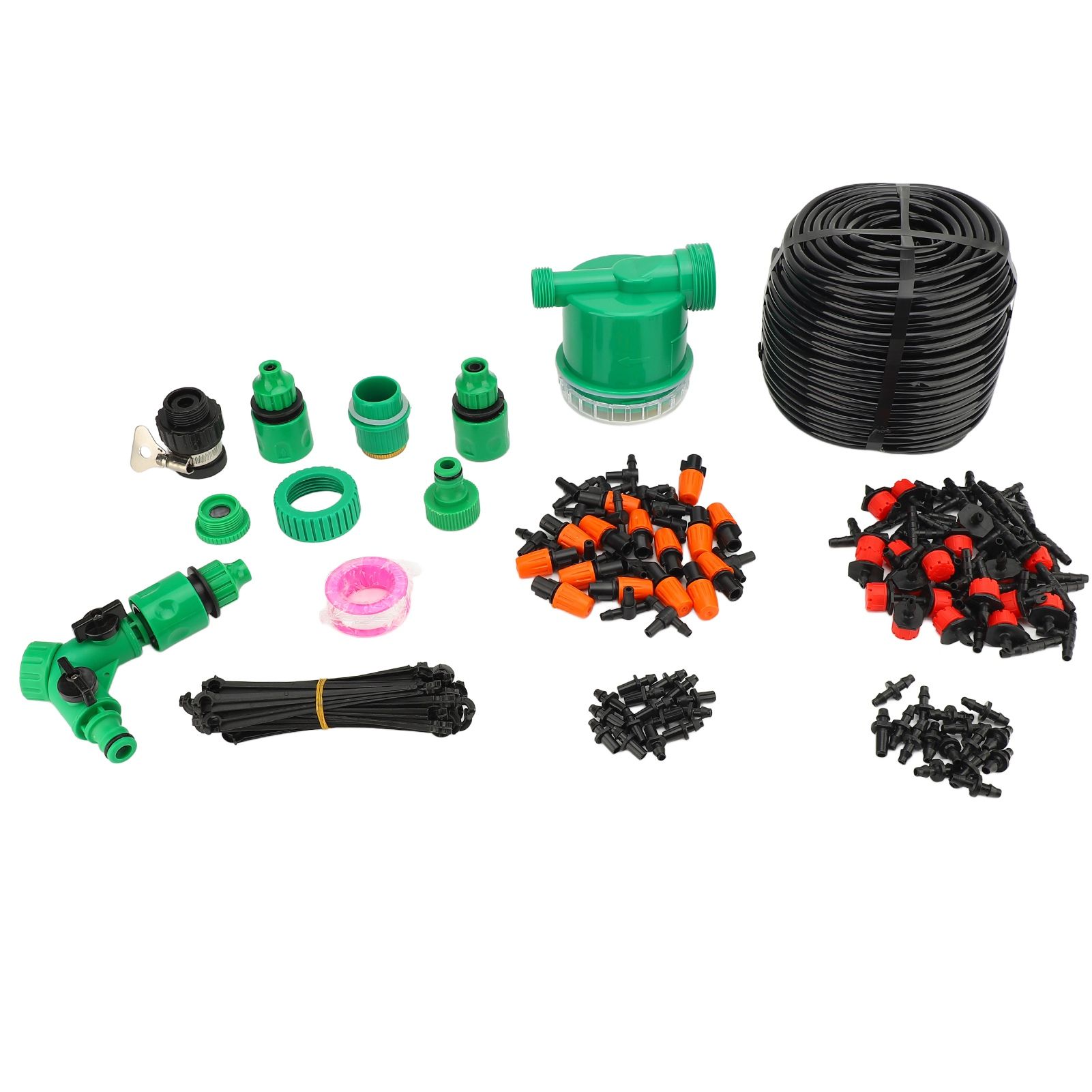 Drip Irrigation System with Timer 50m Long Hose Adjustable Automatic Quick view 3