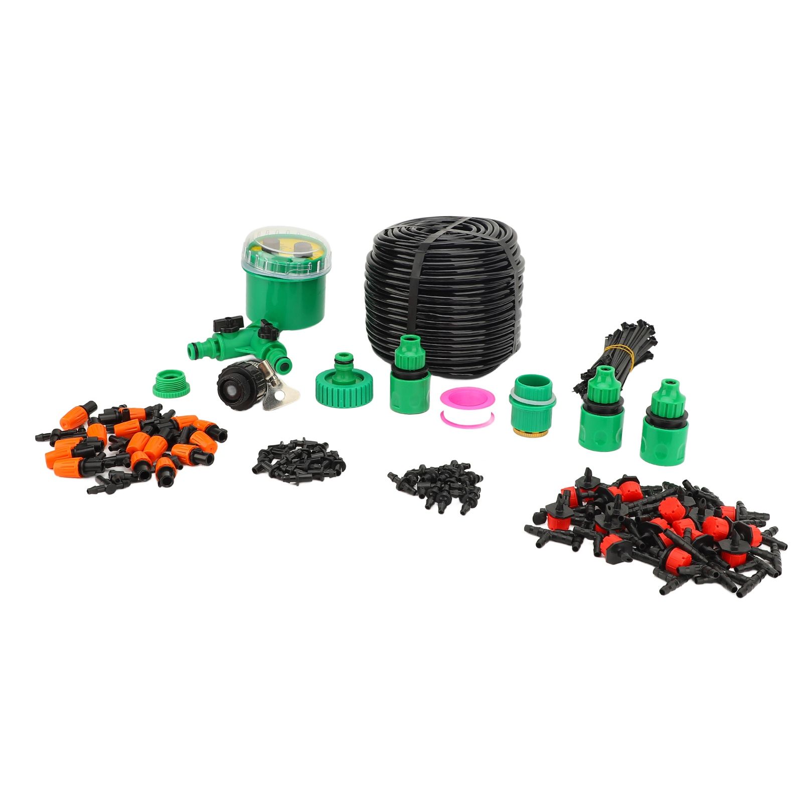 Drip Irrigation System with Timer 50m Long Hose Adjustable Automatic Quick view 6