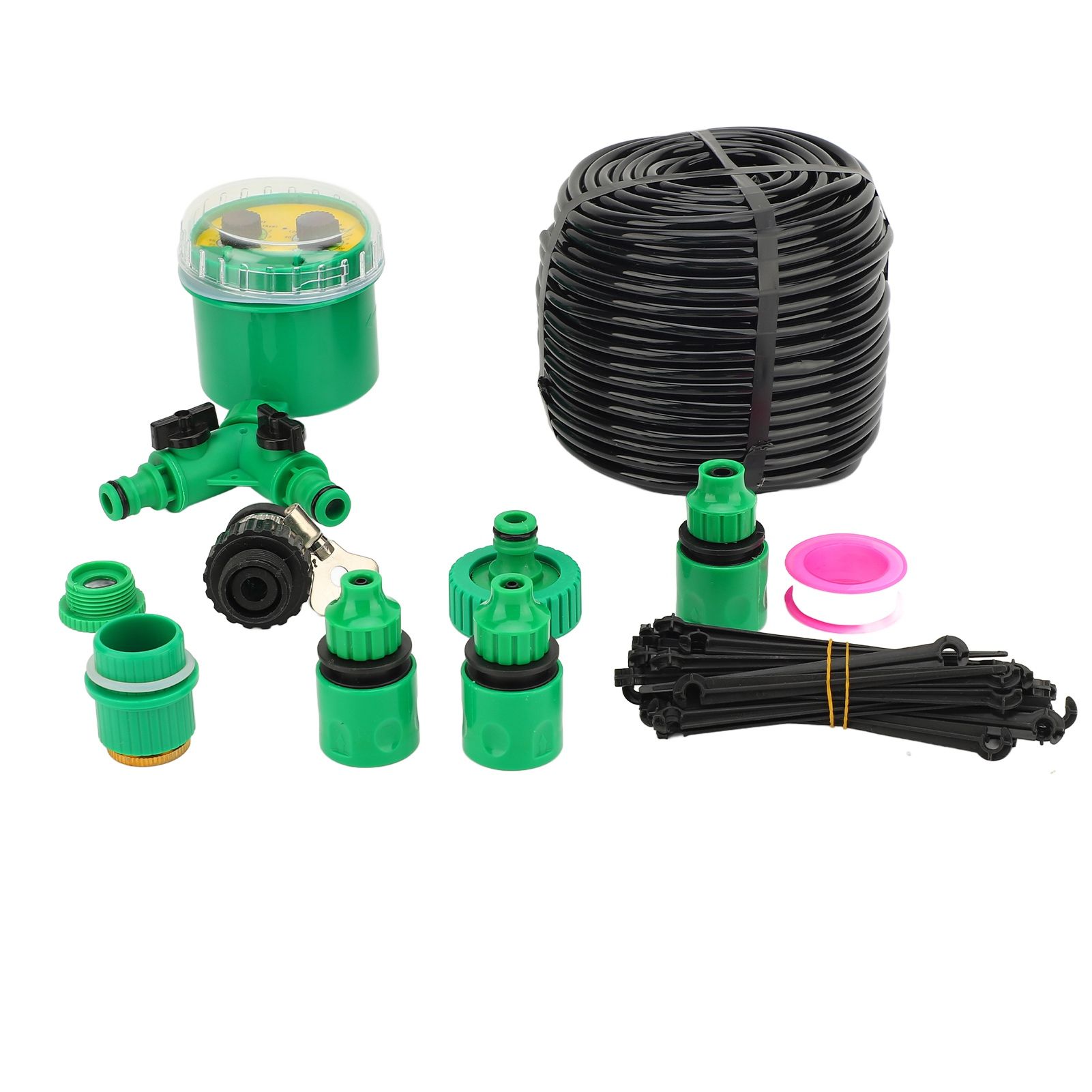 Drip Irrigation System with Timer 50m Long Hose Adjustable Automatic Quick view 11