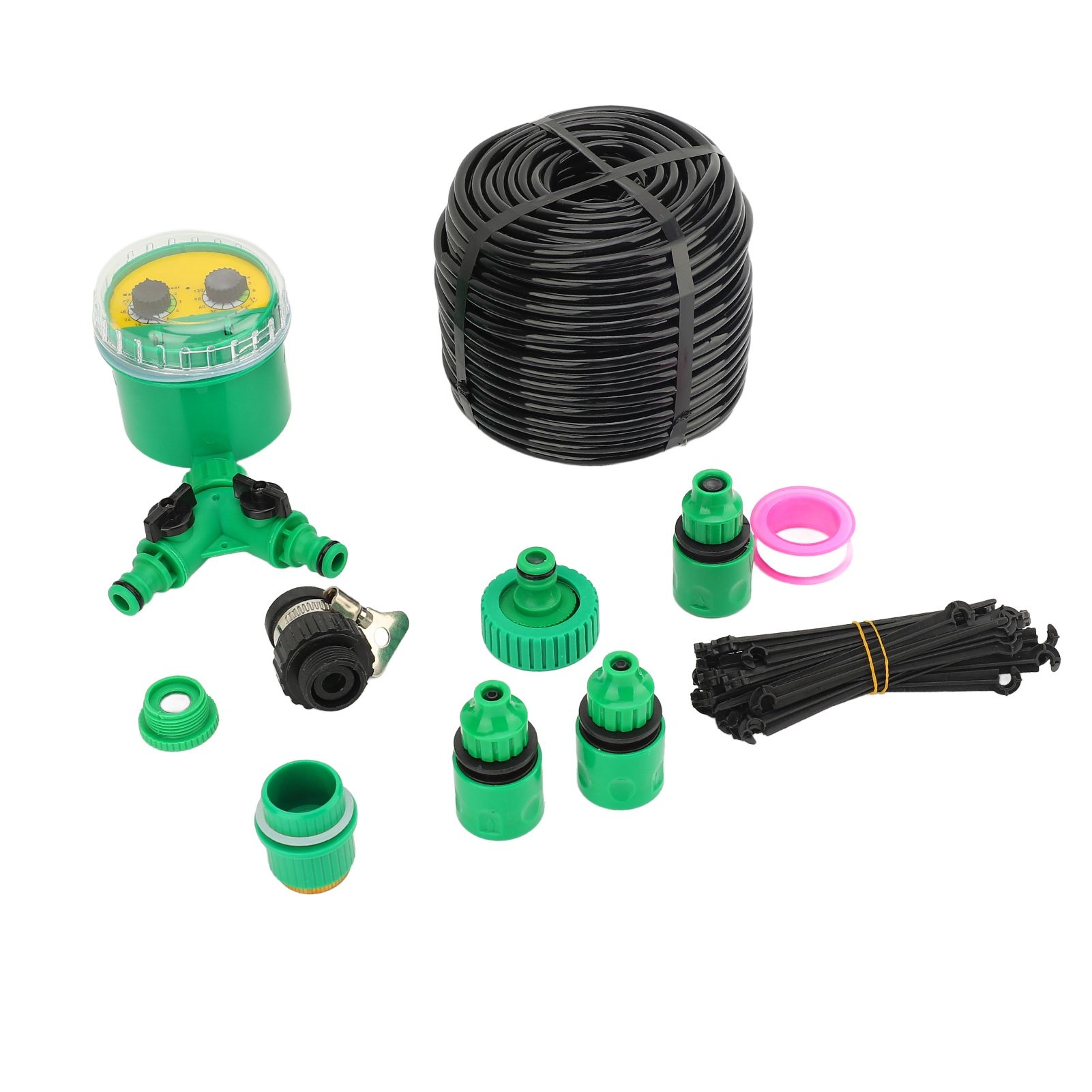 Drip Irrigation System with Timer 50m Long Hose Adjustable Automatic Quick view 12