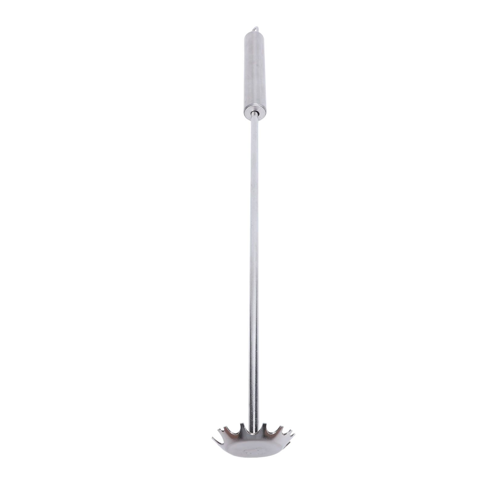 BBQ Grill Cleaning Scraper Stainless Steel Long Handle BBQ Grill Scraper for Home view 3