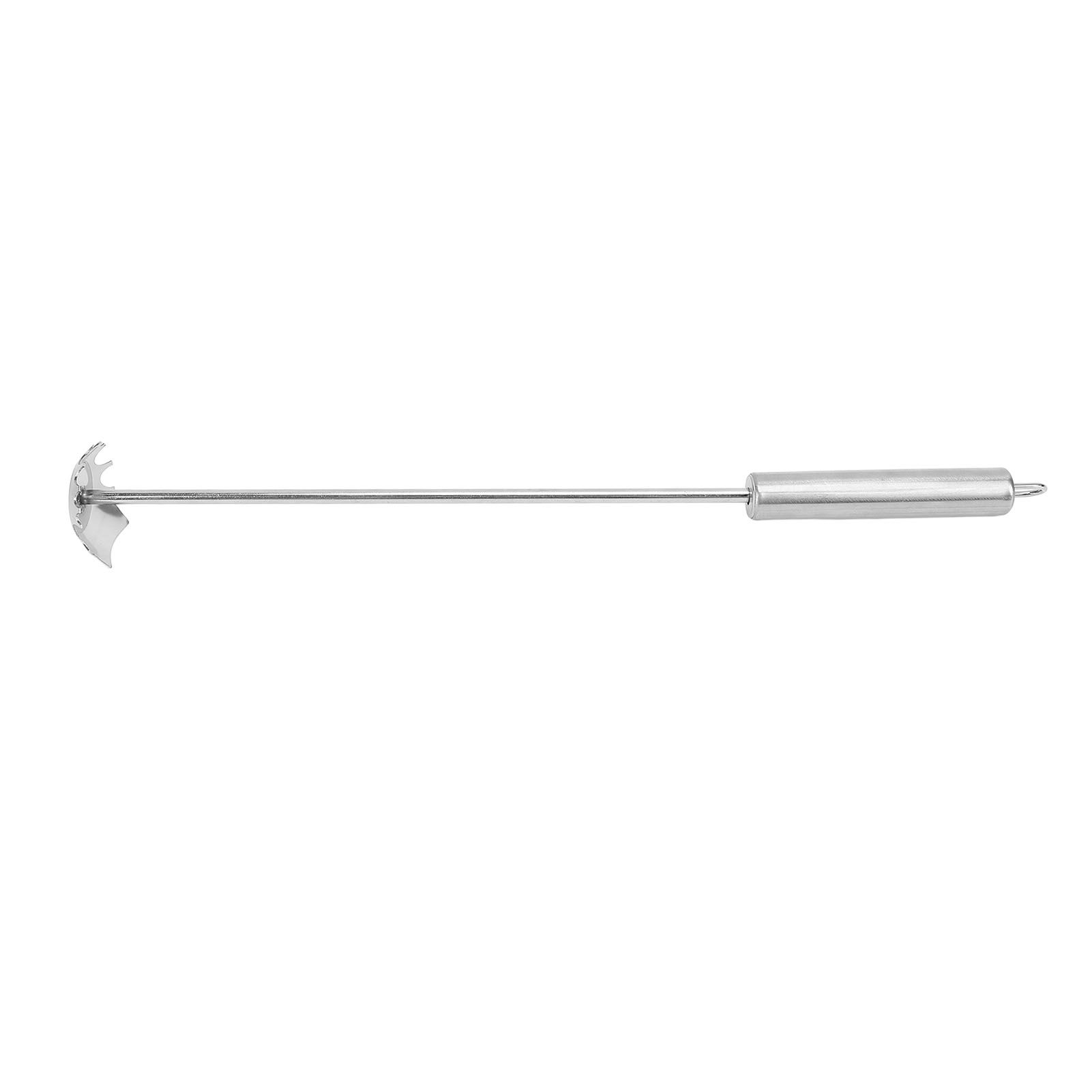 BBQ Grill Cleaning Scraper Stainless Steel Long Handle BBQ Grill Scraper for Home view 6