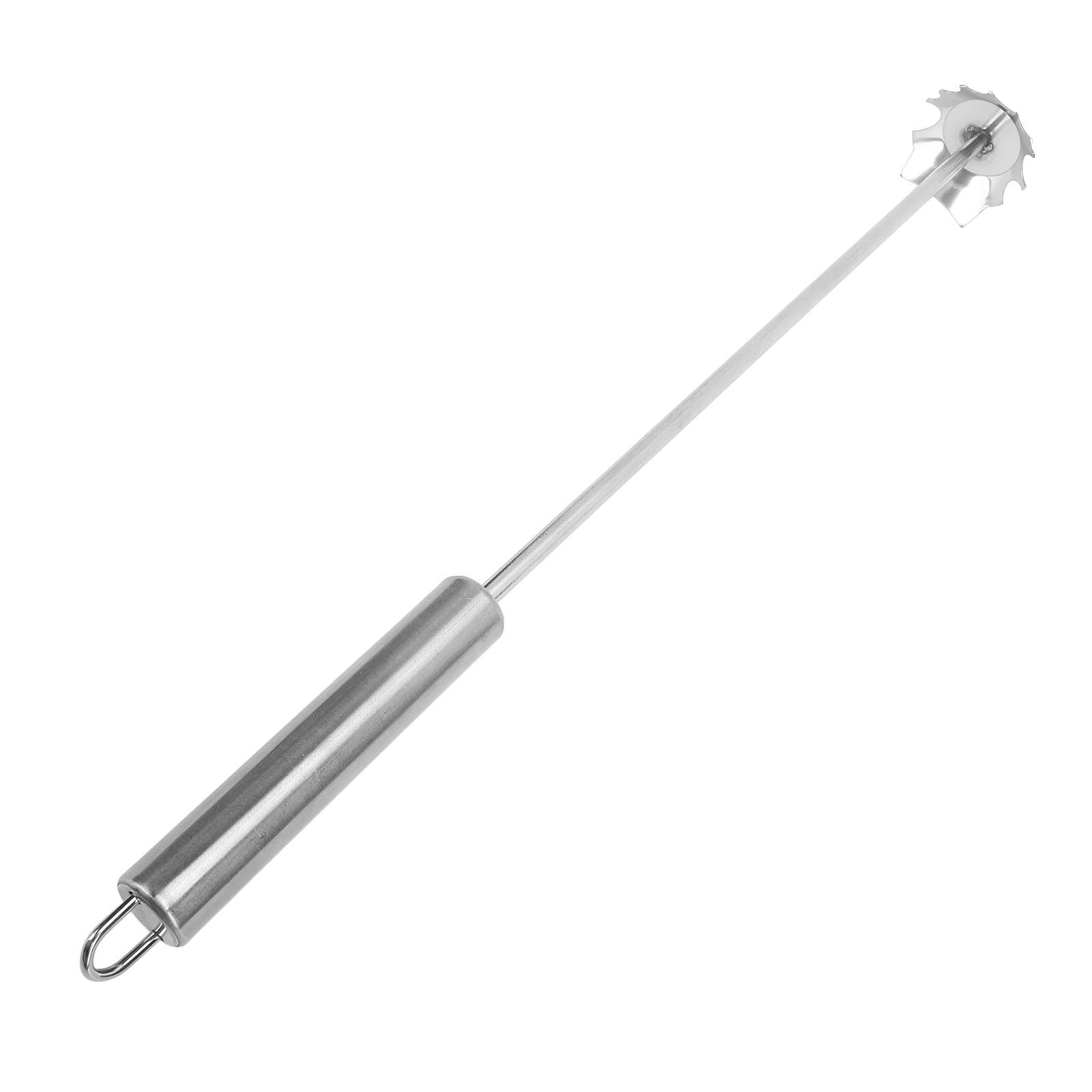 BBQ Grill Cleaning Scraper Stainless Steel Long Handle BBQ Grill Scraper for Home view 9