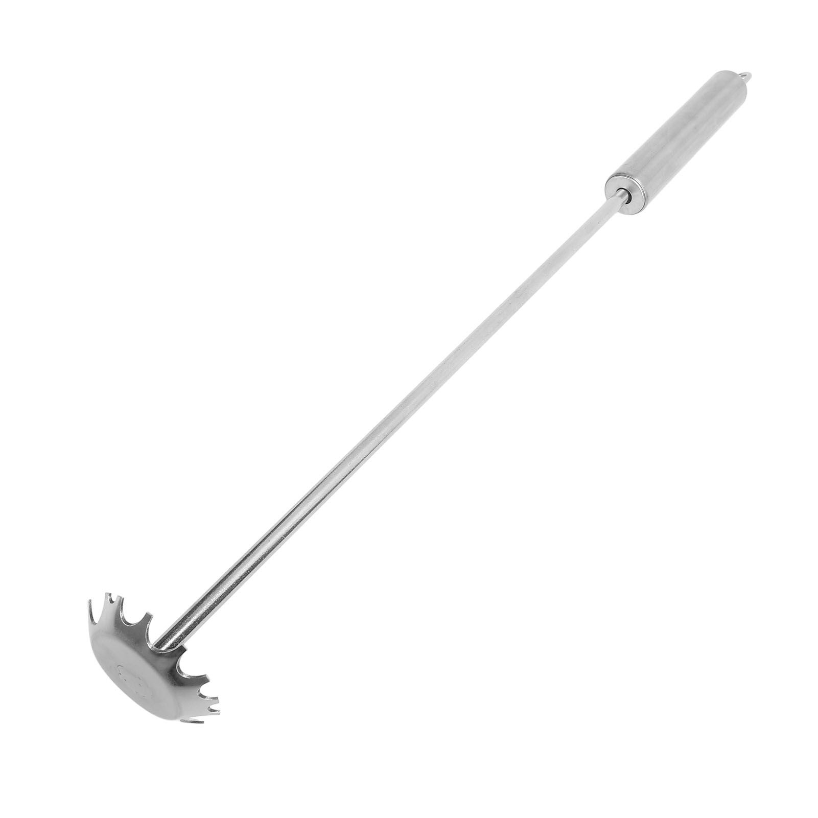 BBQ Grill Cleaning Scraper Stainless Steel Long Handle BBQ Grill Scraper for Home view 12