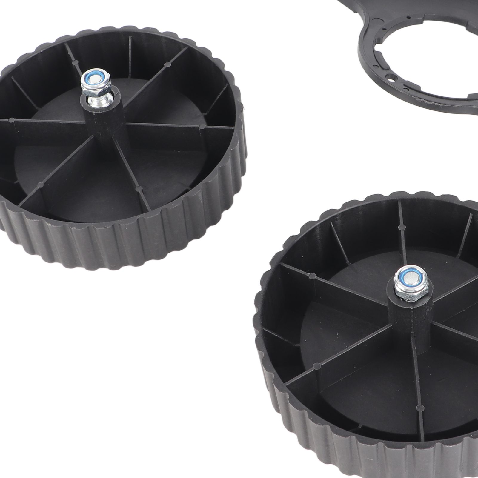 Lawn Mower Support Wheel Lightweight Universal String Trimmer Auxiliary Wheel view 2