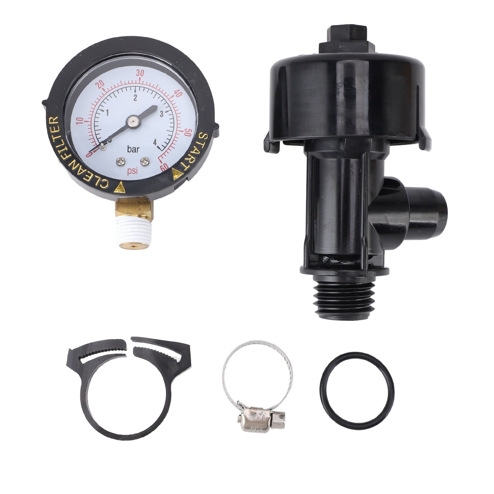 High Flow Manual Air Relief Valve Pool Filter Air Relief Valve with Pressure view 3