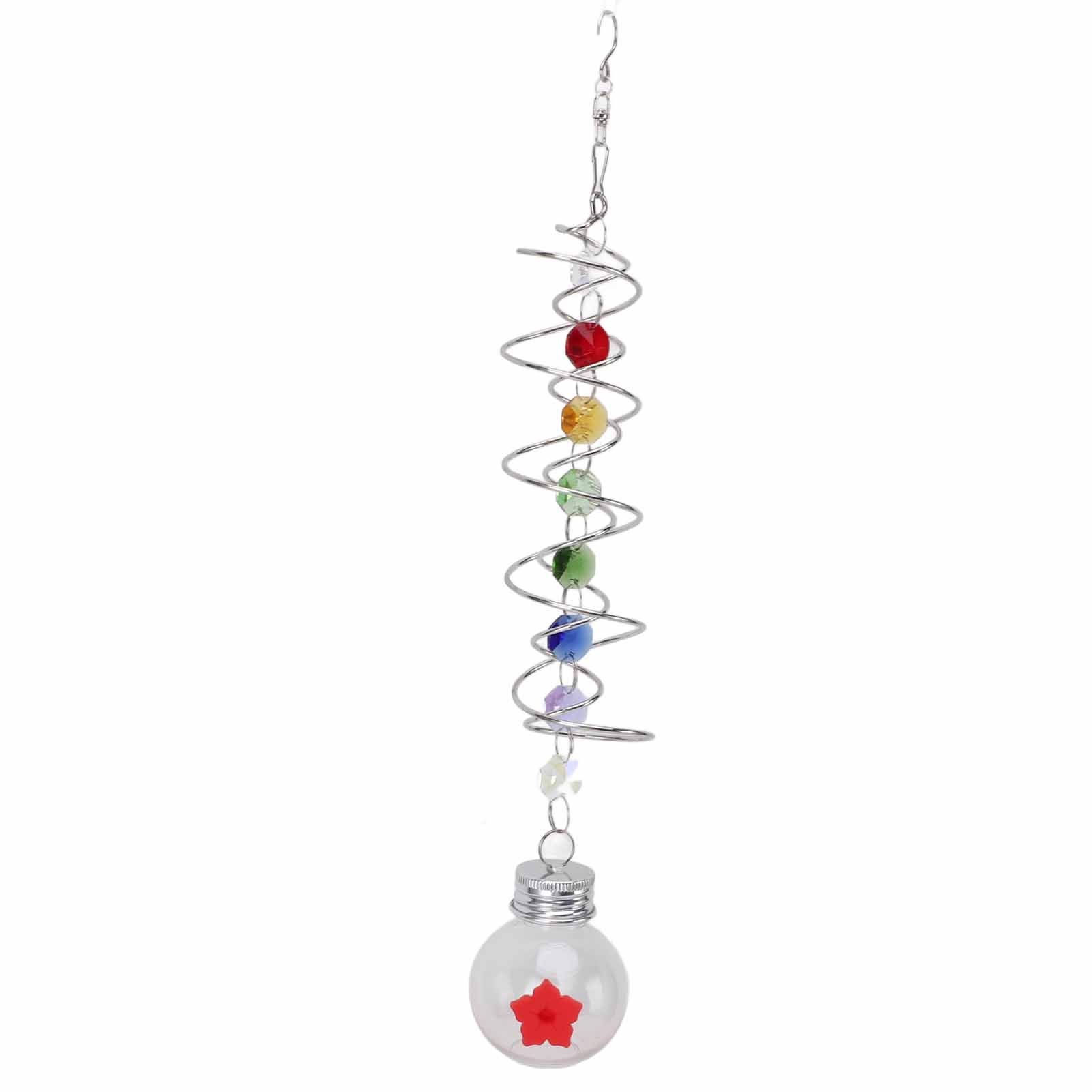 Spiral Tail Bird Feeder Decorative Hanging Outdoor Hummingbird Feeder for view 11
