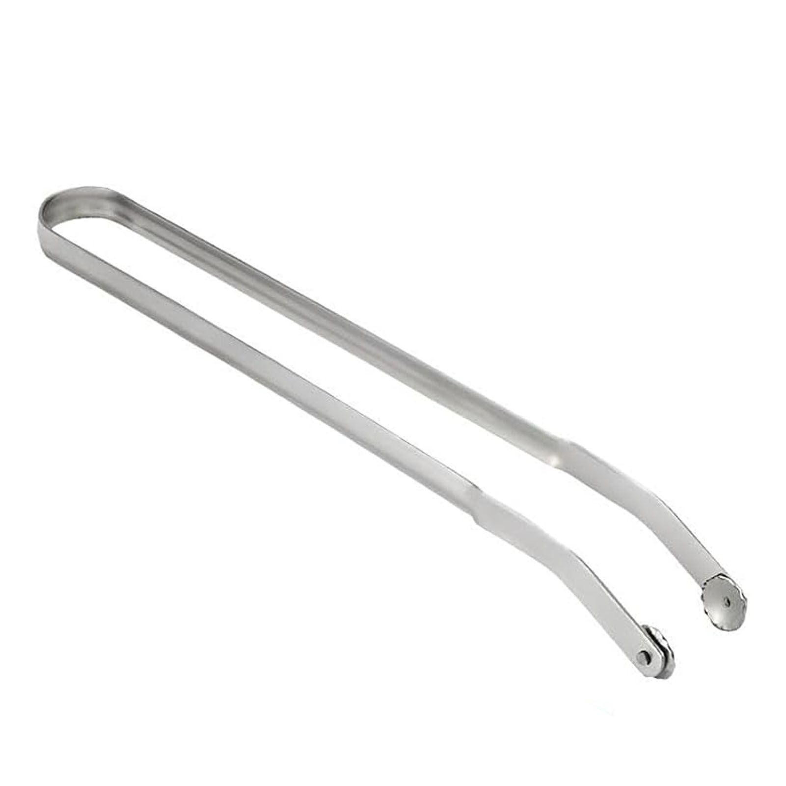 BBQ Sausage Turning Tongs Stainless Steel Long Handle BBQ Sausage Grill Tongs