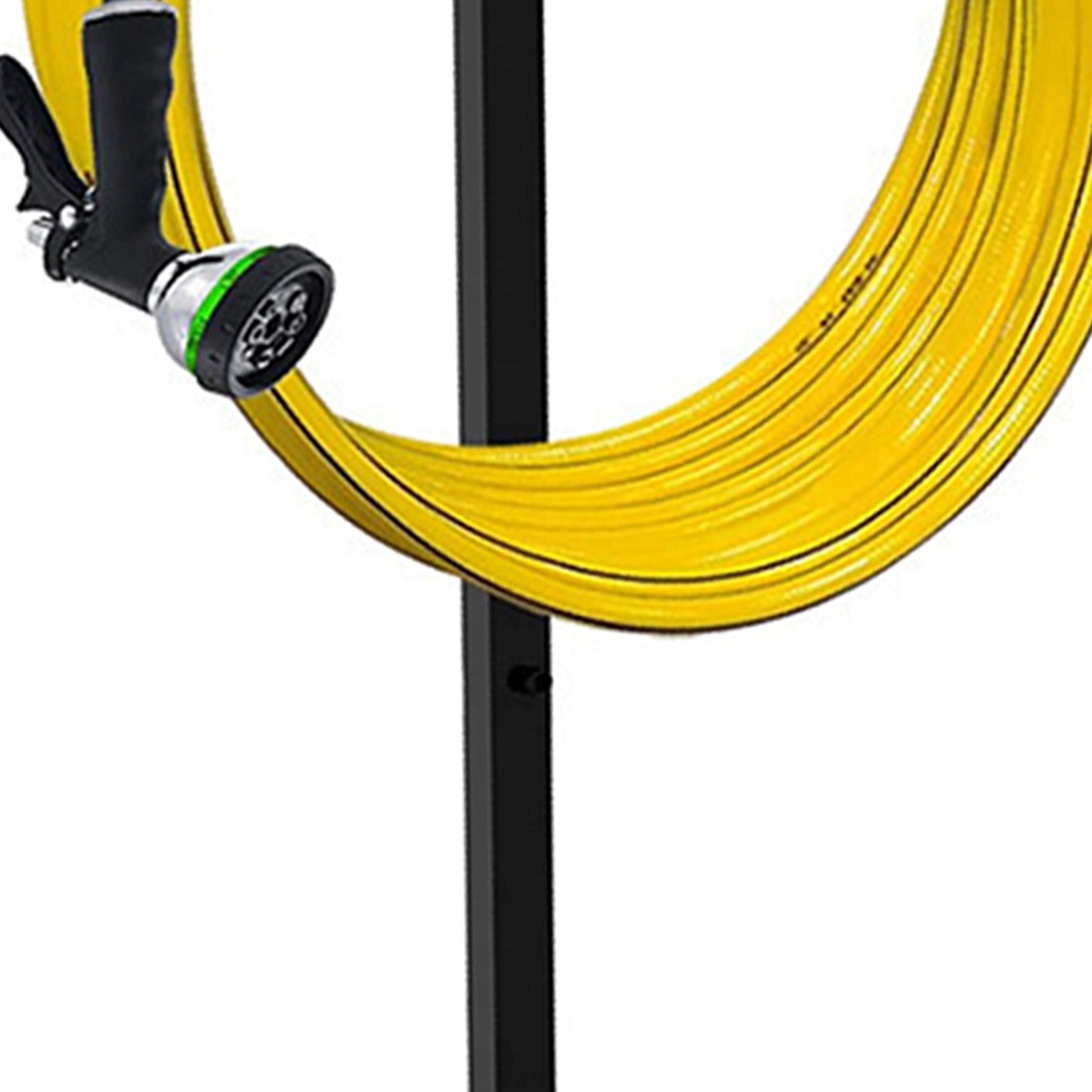 Garden Hose Holder Detachable Metal Pipe Bracket Vertical Garden Hose Storage Rack view 5