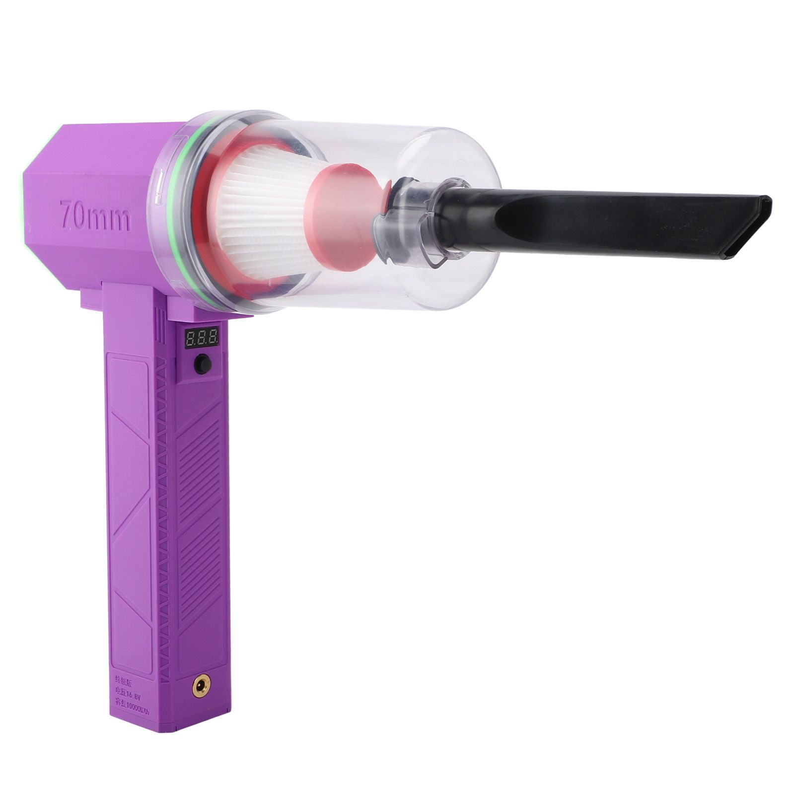 Mini Turbo Fan Jet Fan Blower 3 Speeds Rechargeable Cordless Handheld Jet Dry