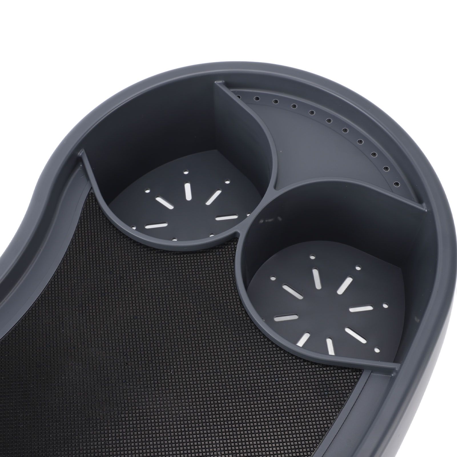 Hot Tub Tray Adjustable Plastic Anti Slip with Cup Holder Hot Tub Serving Tray view 2