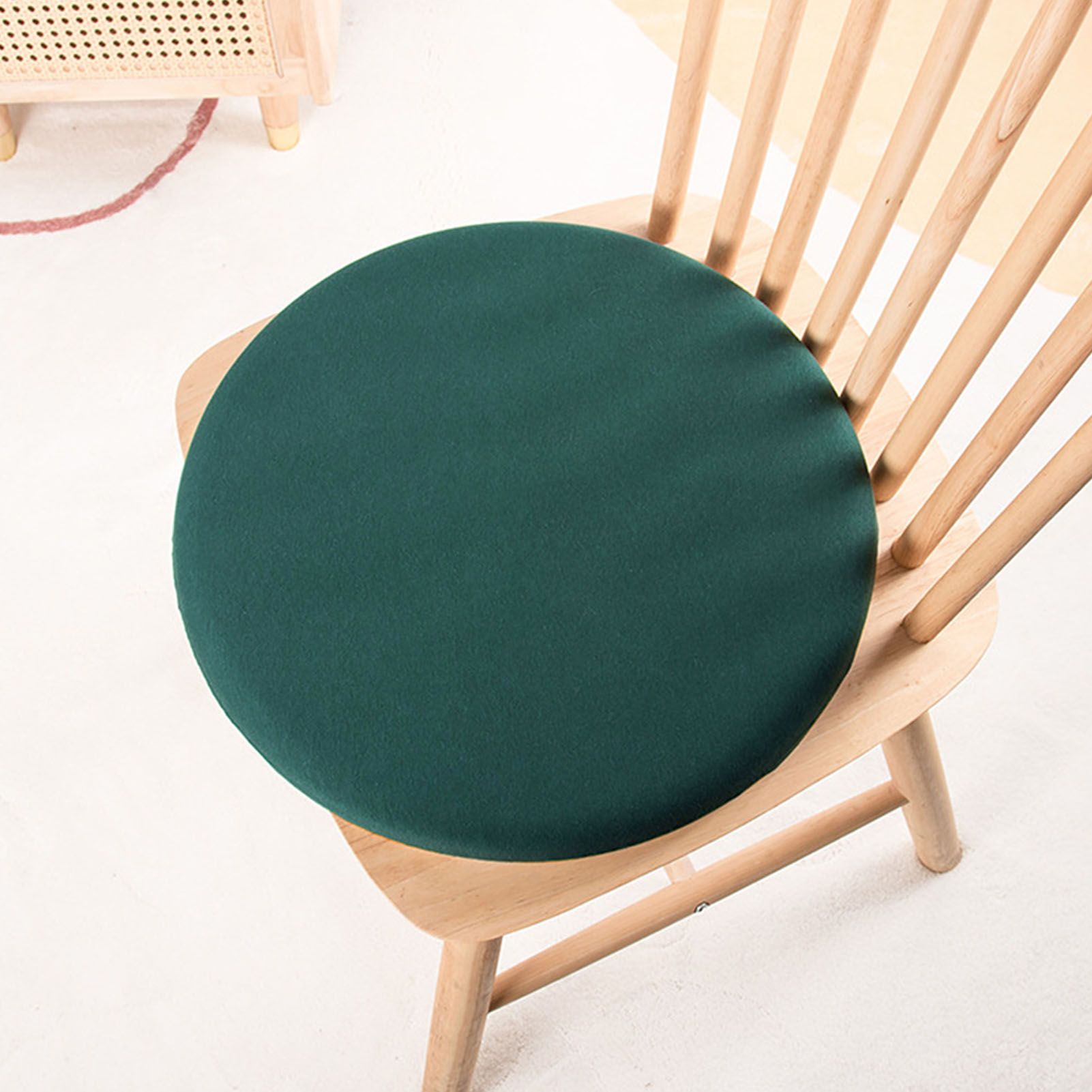 Pouf Cushion Removable Washable Comfortable Round Tatami Memory Foam Seat view 9