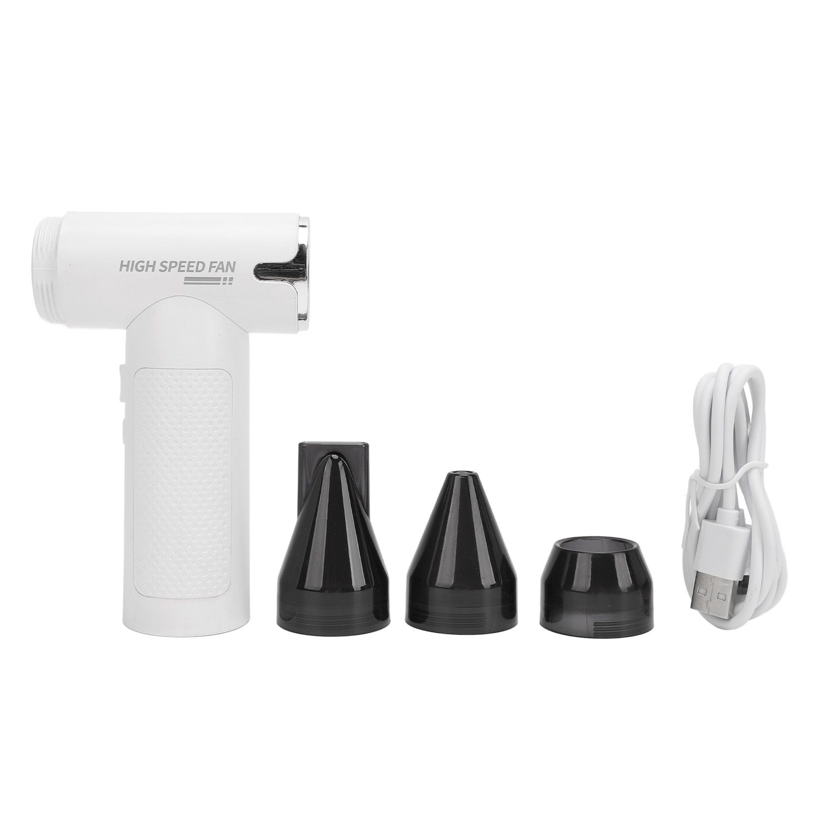 Electric Air Duster Cordless 3 Gear Adjustable Jet Dry Blower Turbo Fan with 3 view 3