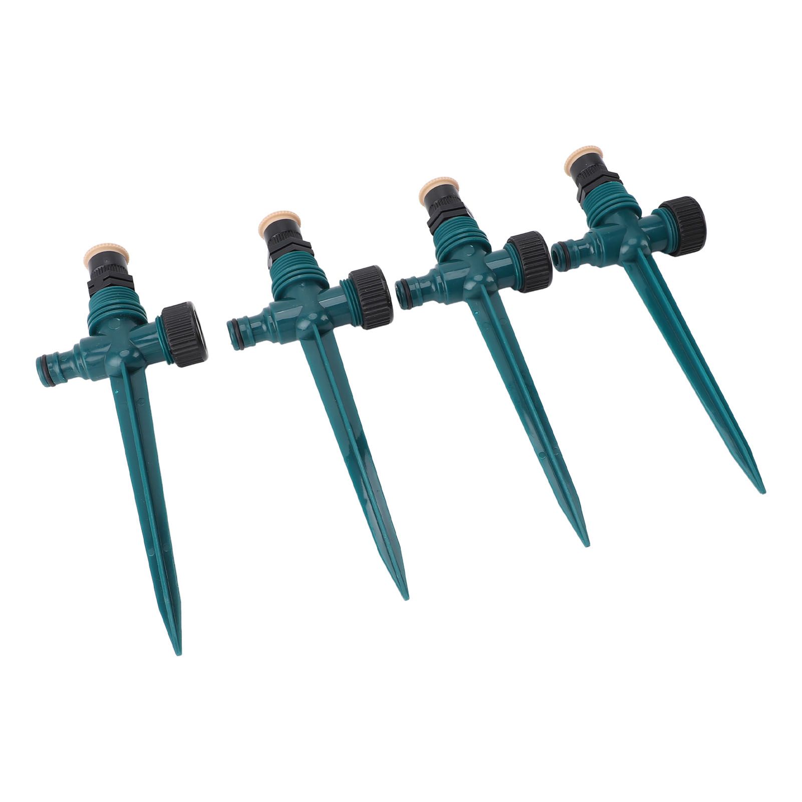 4pcs Garden Sprinklers Professional Efficient 360 Degree Automatic Rotating view 6