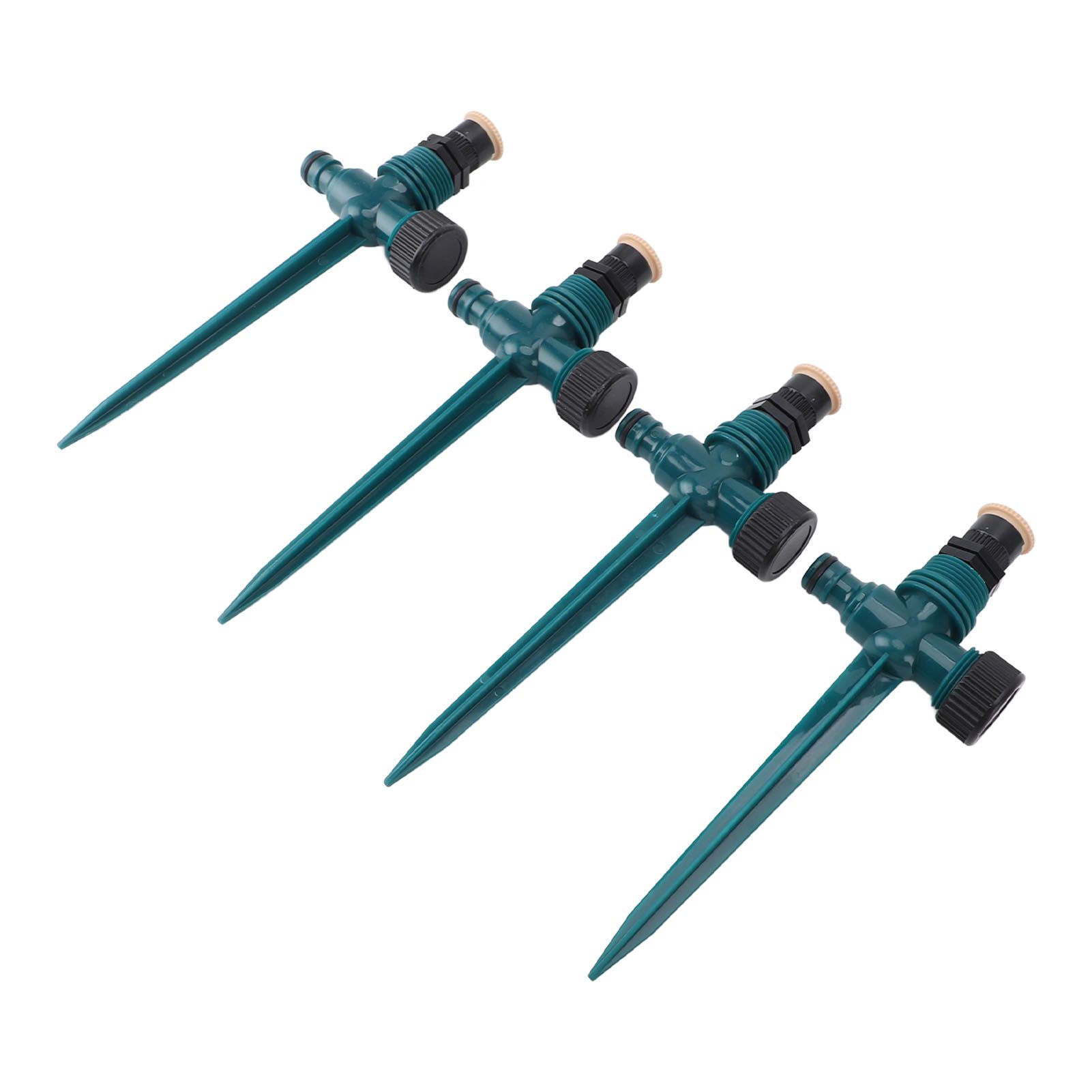 4pcs Garden Sprinklers Professional Efficient 360 Degree Automatic Rotating view 9