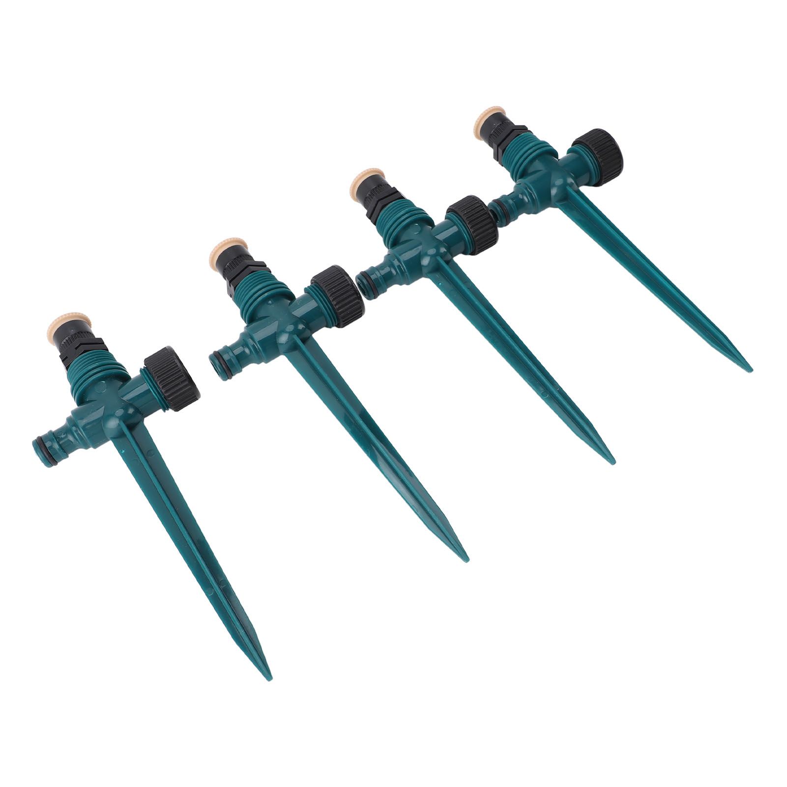 4pcs Garden Sprinklers Professional Efficient 360 Degree Automatic Rotating view 11