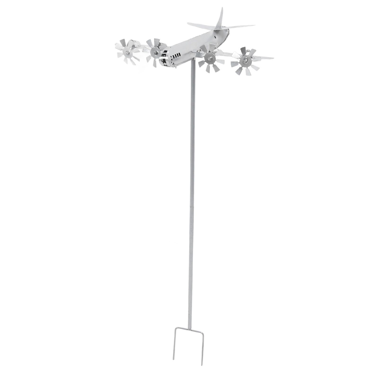 Airplane Wind Spinner Iron Metal Windmill Outdoor Decorative Airplane Wind view 4