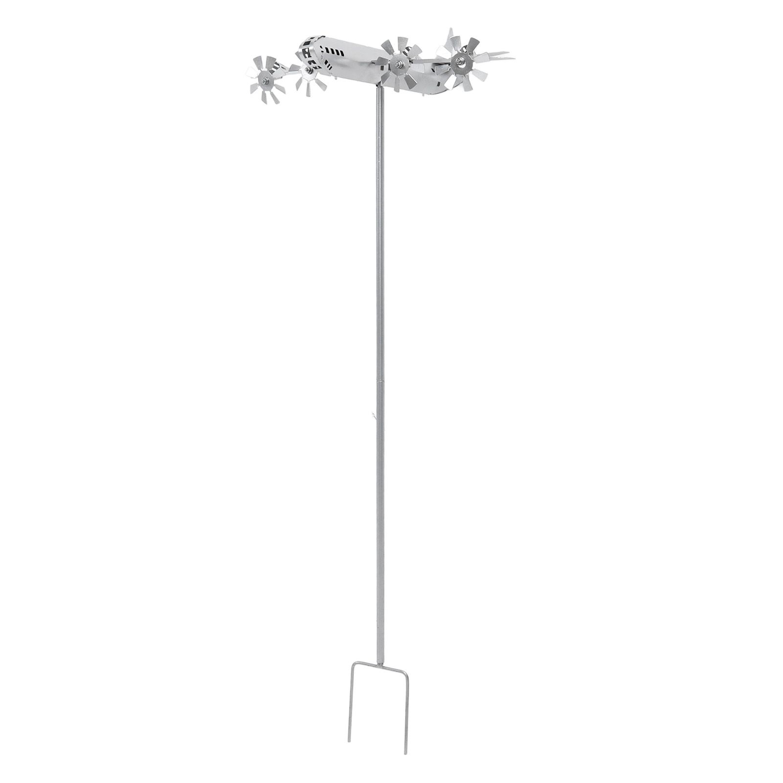Airplane Wind Spinner Iron Metal Windmill Outdoor Decorative Airplane Wind view 6