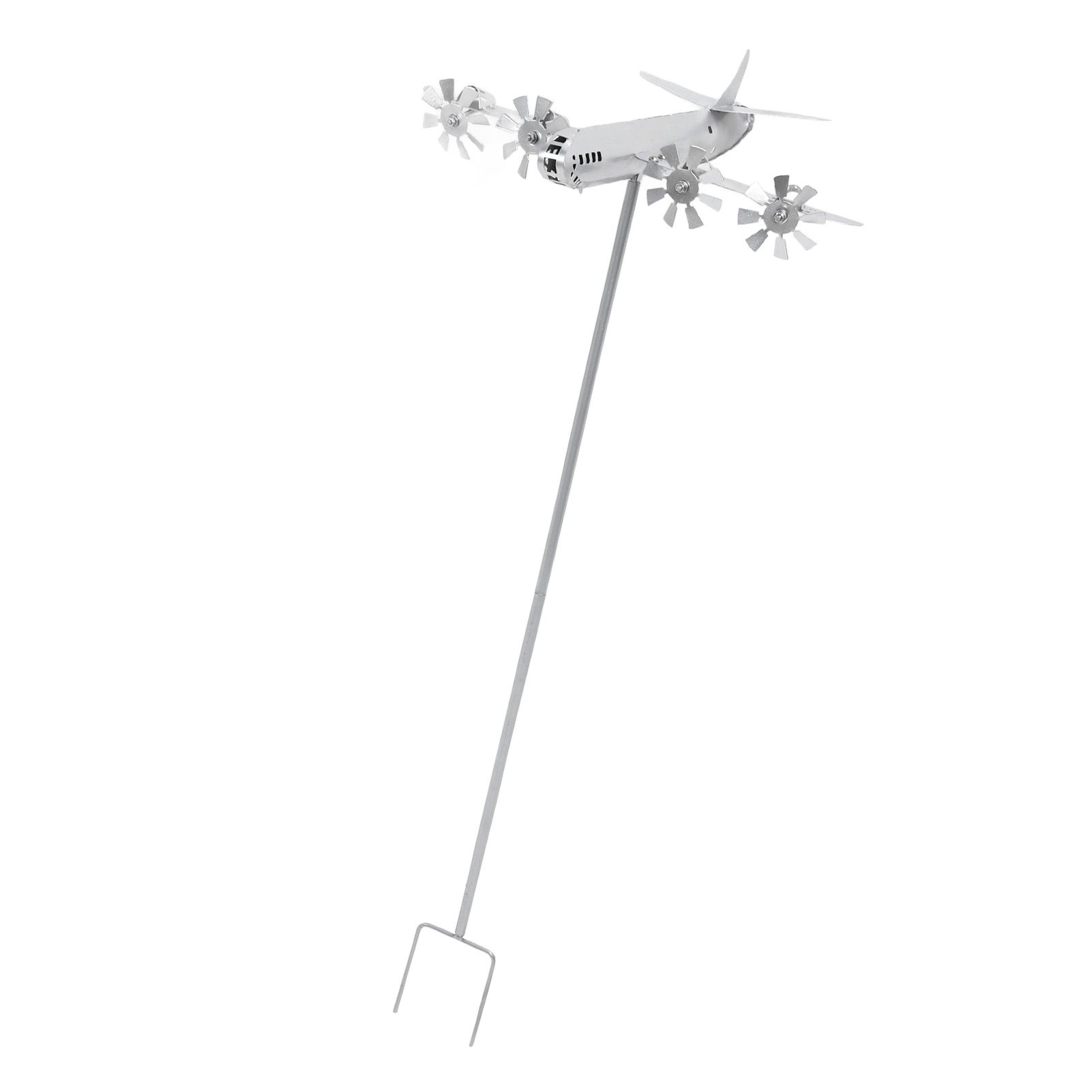 Airplane Wind Spinner Iron Metal Windmill Outdoor Decorative Airplane Wind view 11