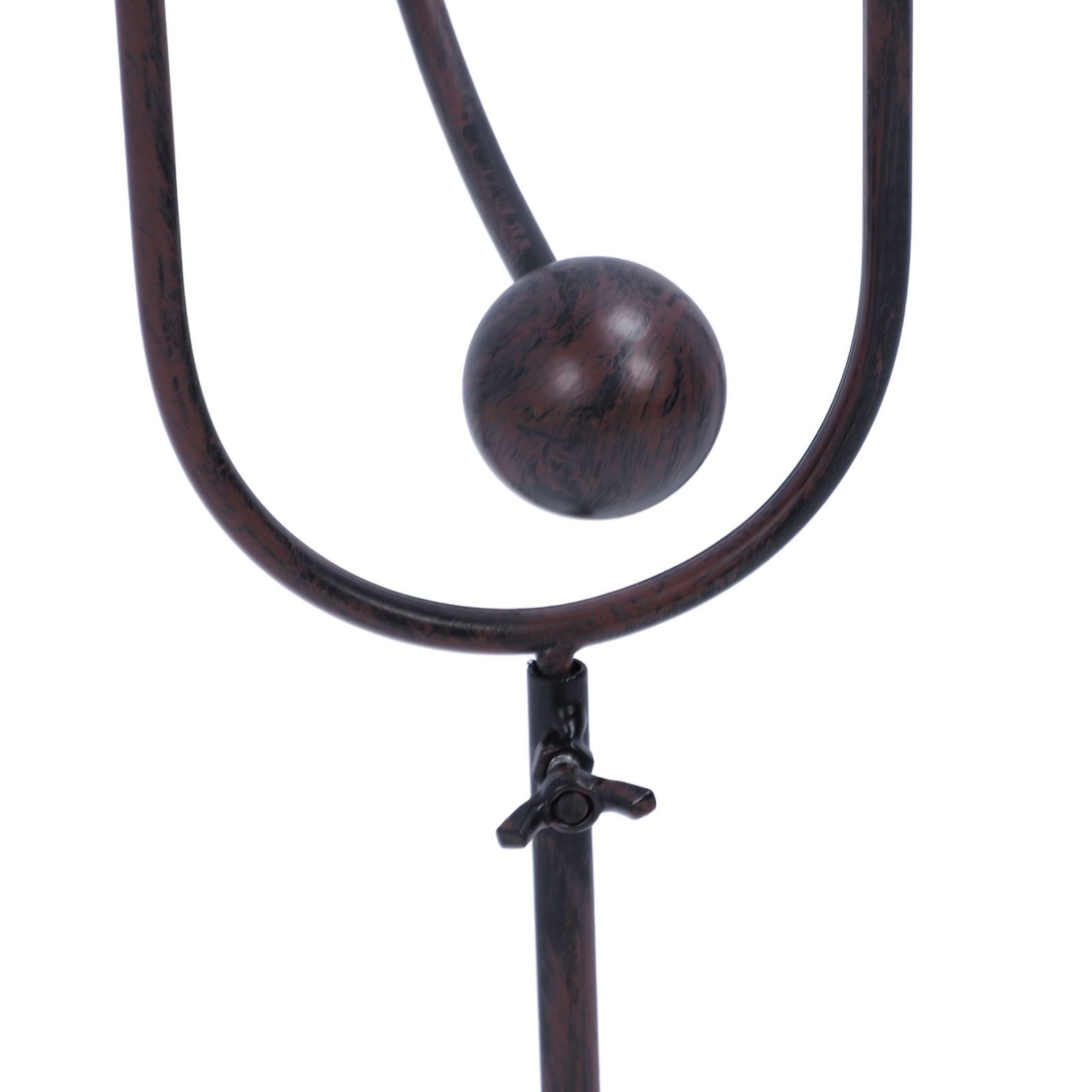 Outdoor Owl Stake Iron Simulated Handmade with Flexible Joints Owl Lawn Decor view 5
