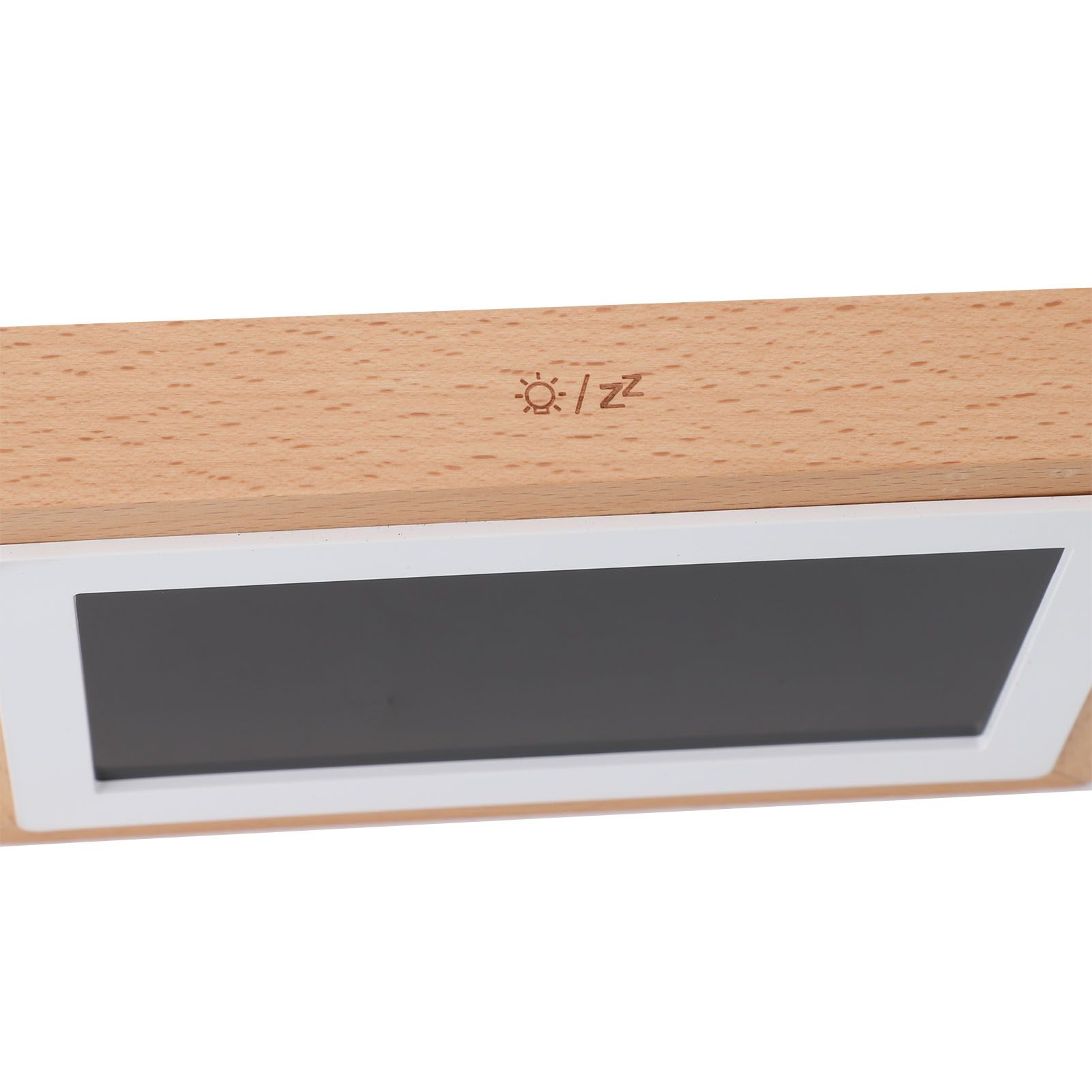 Cordless Weather Clock Color Screen Weather Forecast Temperature Humidity view 7