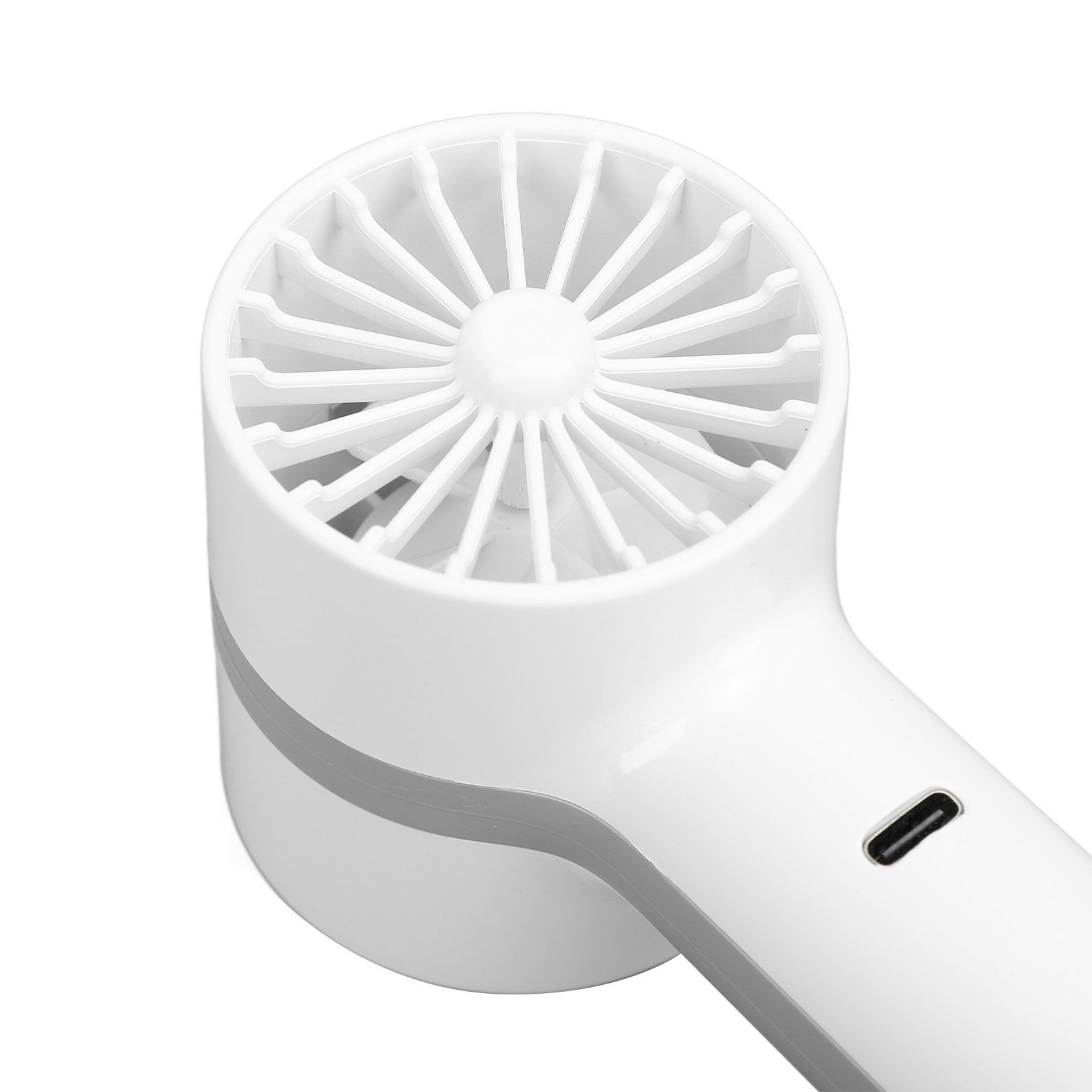 Portable Handheld Fan Mini Cold Compress Fan USB Rechargeable Fast Cooling view 7