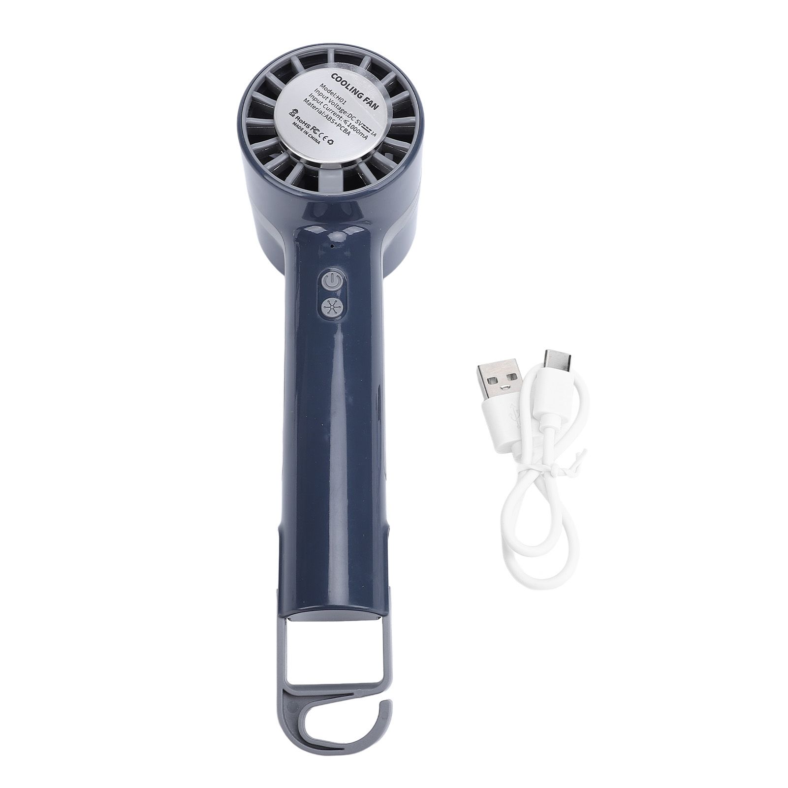 Portable Handheld Fan Mini Cold Compress Fan USB Rechargeable Fast Cooling view 3