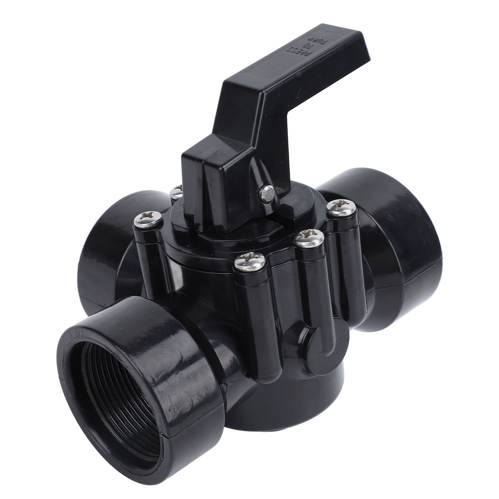 Swimming Pool Diverter Valve G1‑1/2in ABS Three Way Positive Seal Water view 9