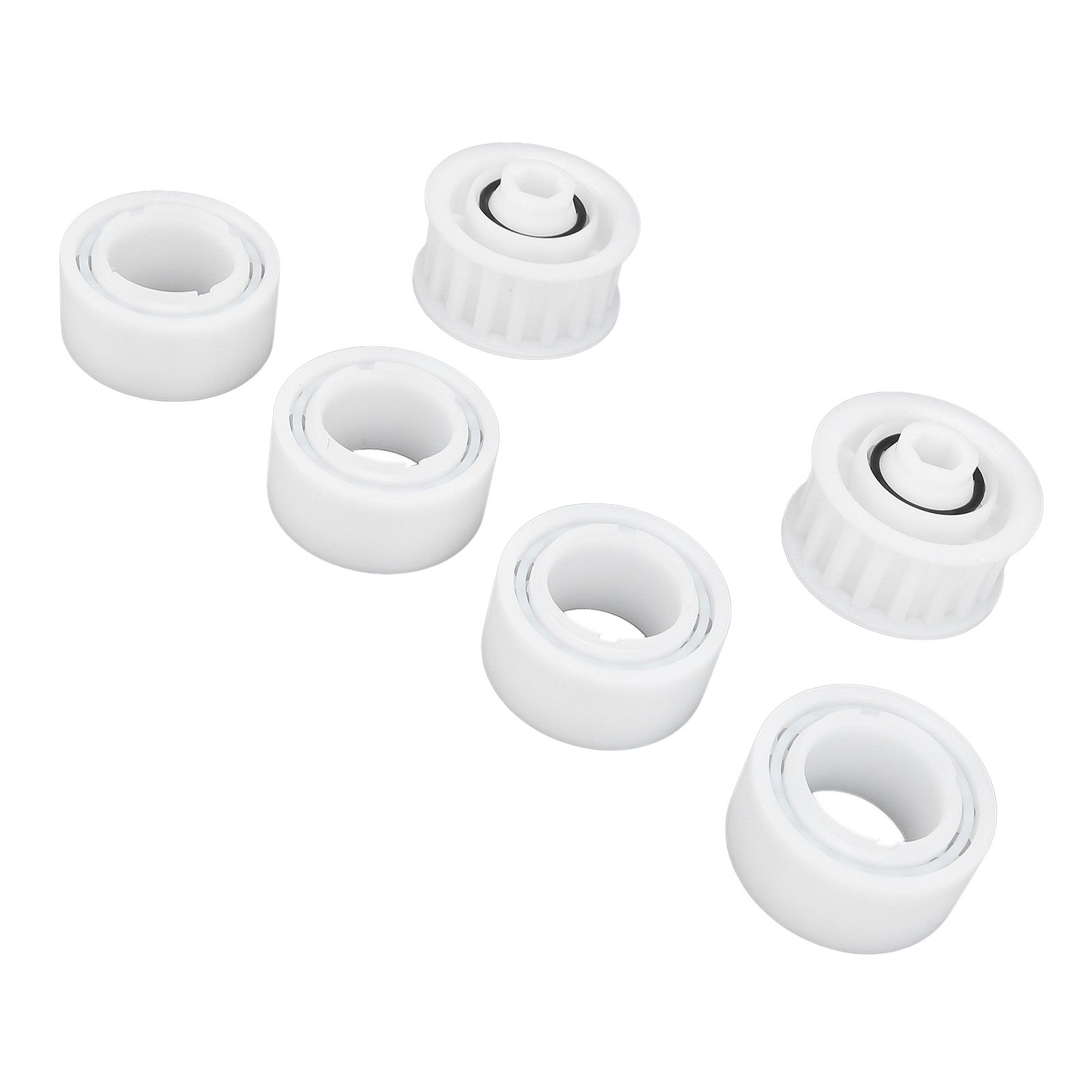 4 Pack Guide Wheels Replacement Pool Cleaner Guide Wheels with 2 Pully Gears view 8