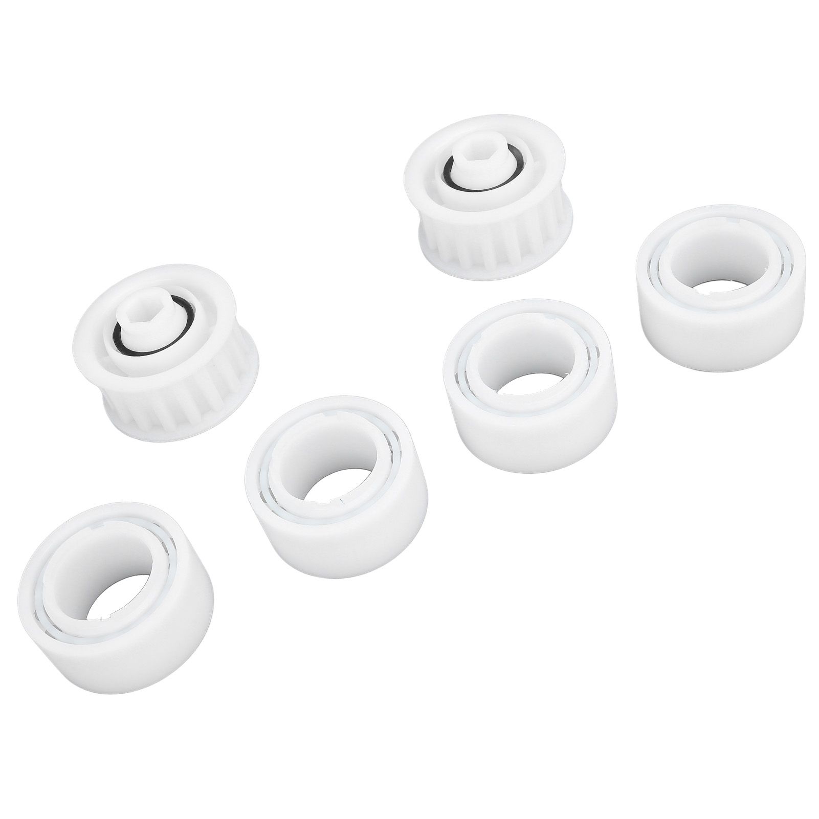 4 Pack Guide Wheels Replacement Pool Cleaner Guide Wheels with 2 Pully Gears view 10